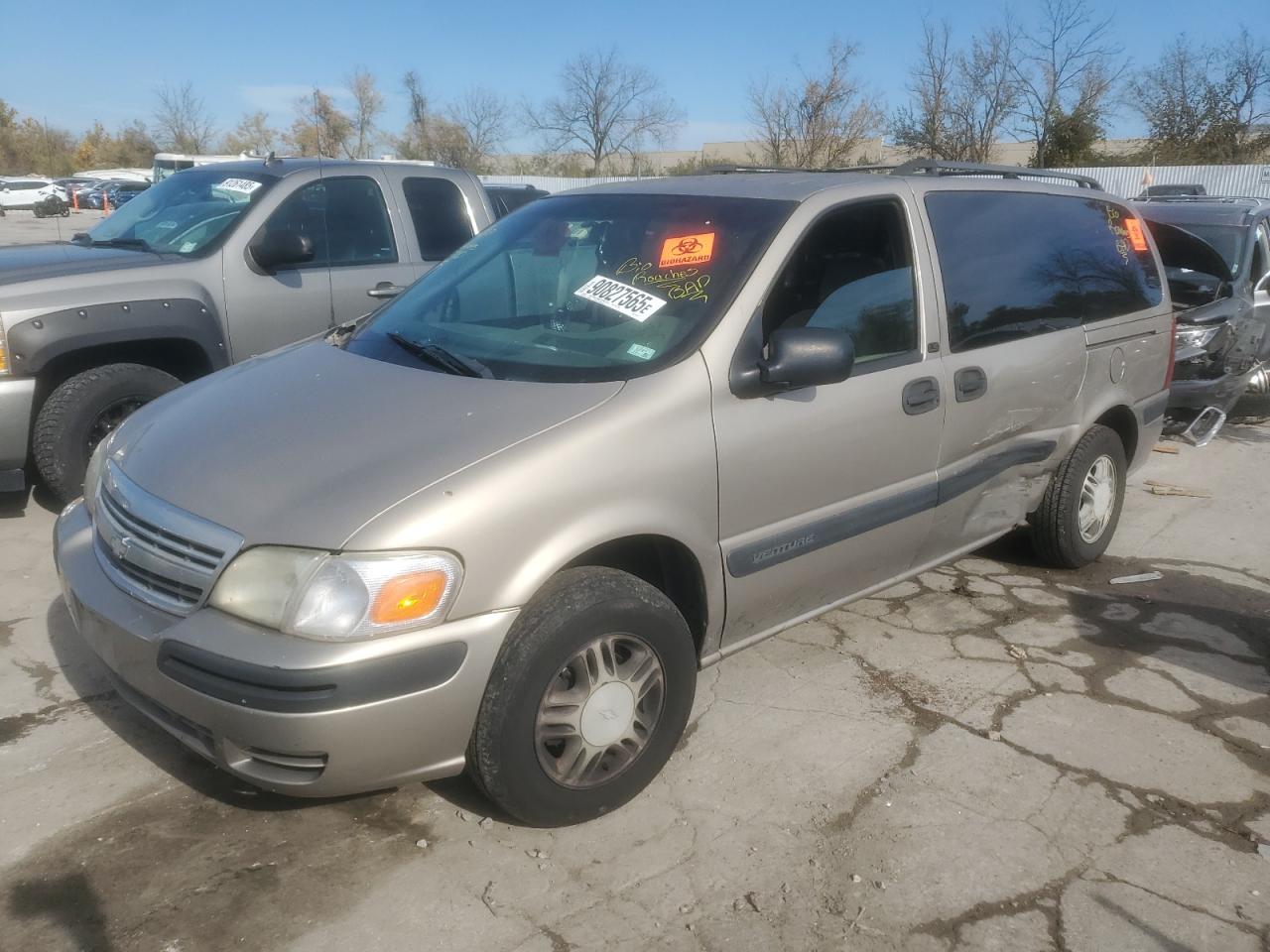 2003 Chevrolet Venture Tan vin: 1GNDX03E13D318153