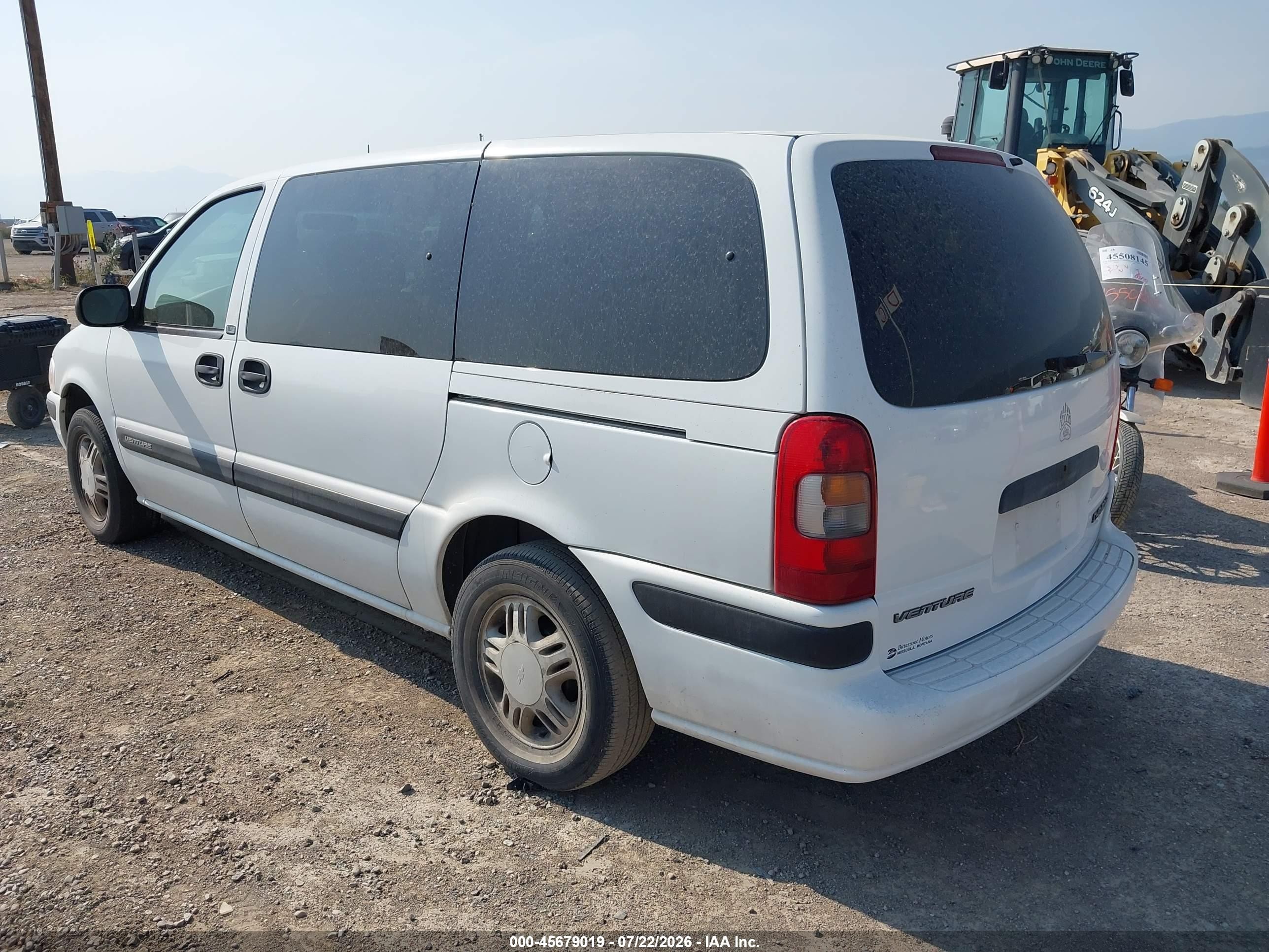 2000 Chevrolet Venture Ls White vin: 1GNDX03E1YD365237