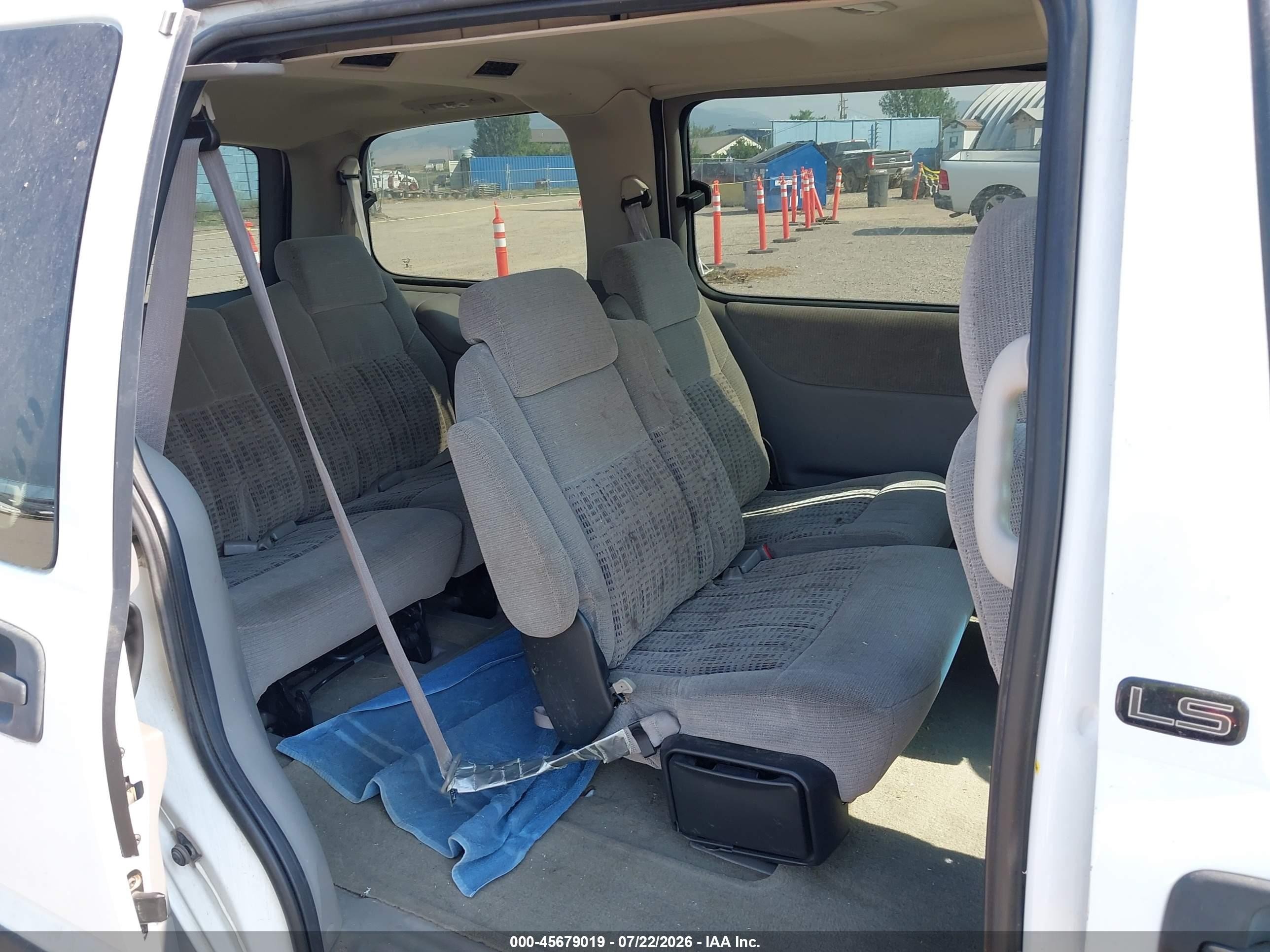 2000 Chevrolet Venture Ls White vin: 1GNDX03E1YD365237