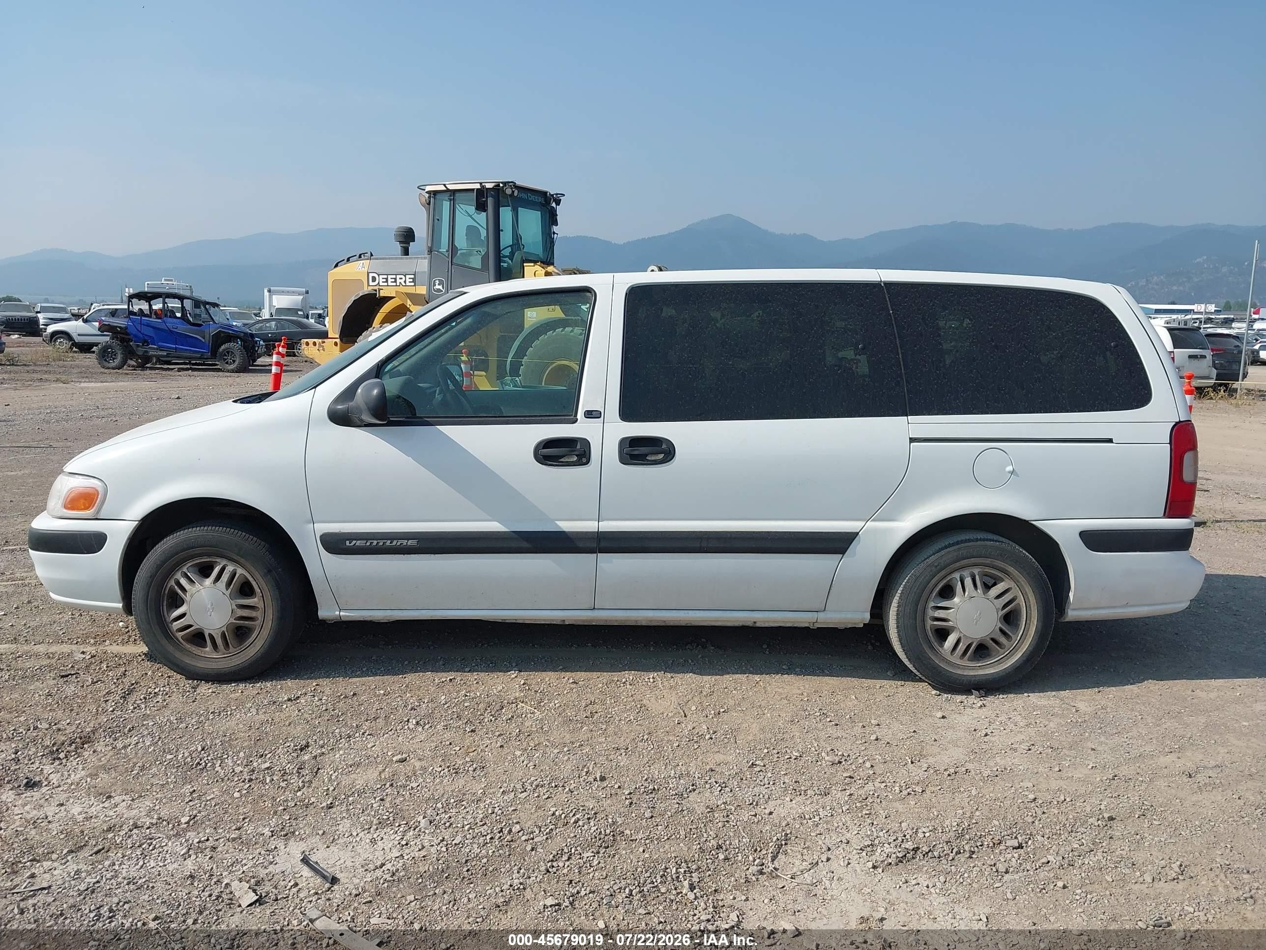 2000 Chevrolet Venture Ls White vin: 1GNDX03E1YD365237