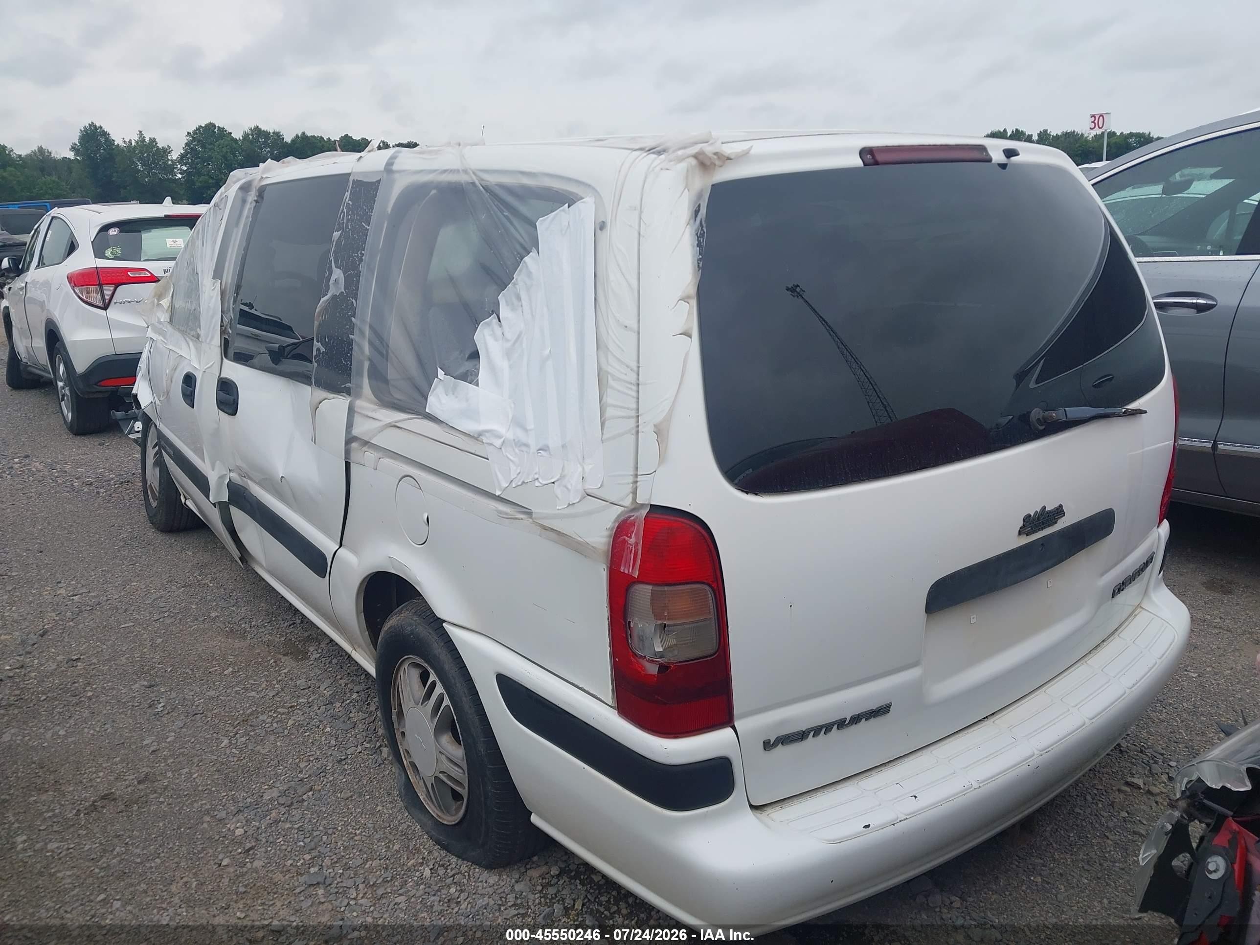 2003 Chevrolet Venture Ls White vin: 1GNDX03E23D263258
