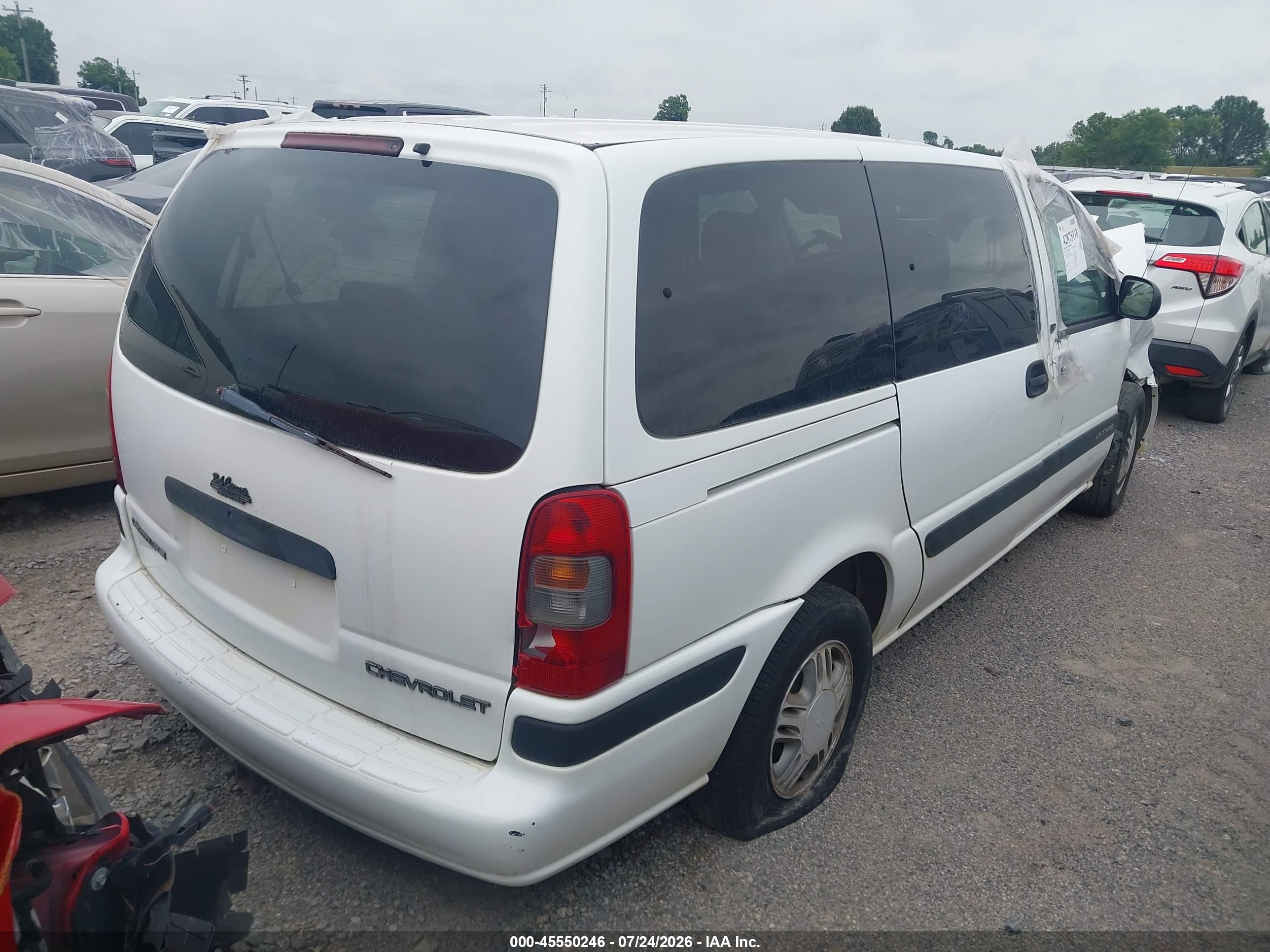 2003 Chevrolet Venture Ls White vin: 1GNDX03E23D263258