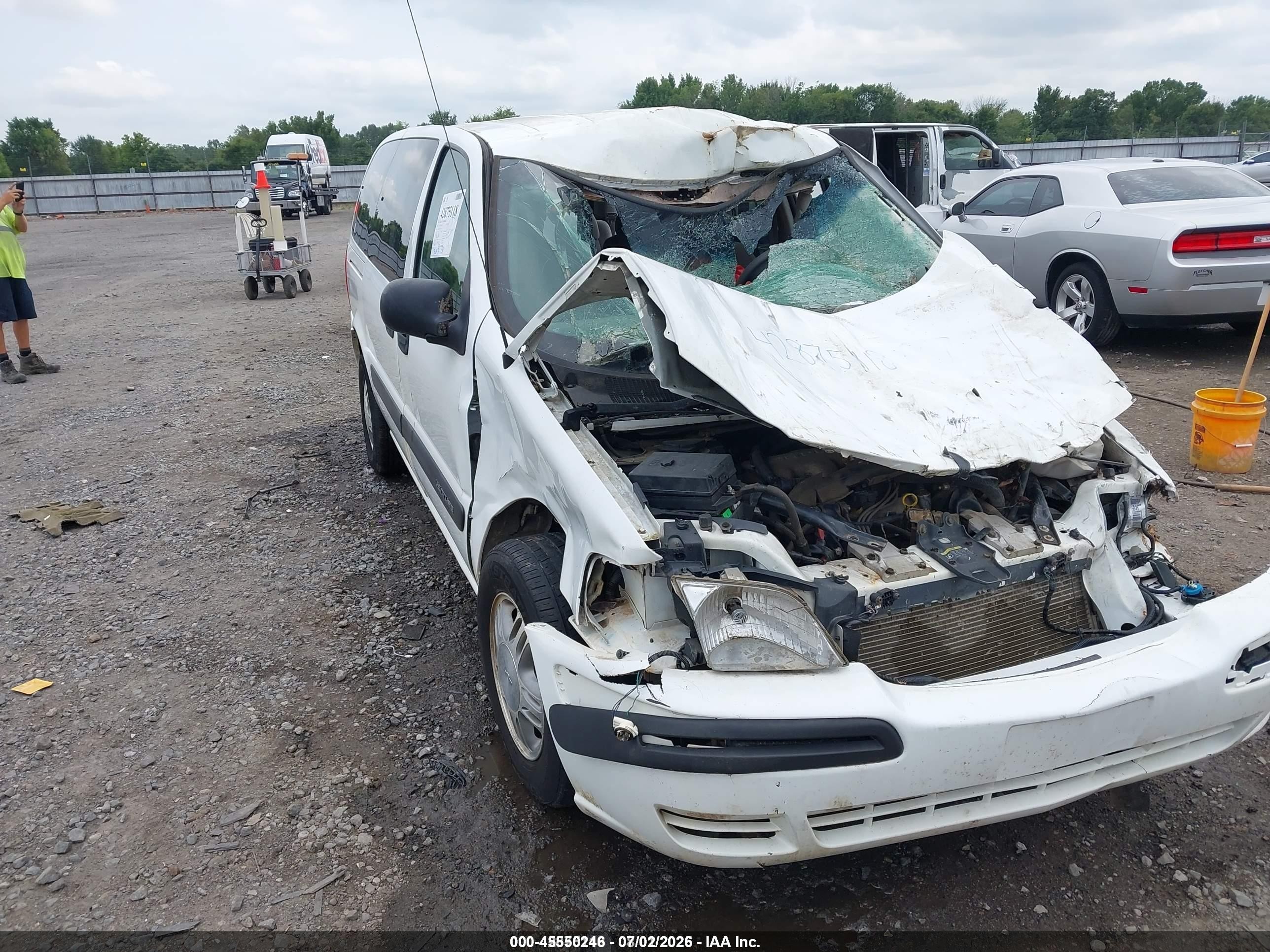 2003 Chevrolet Venture Ls White vin: 1GNDX03E23D263258