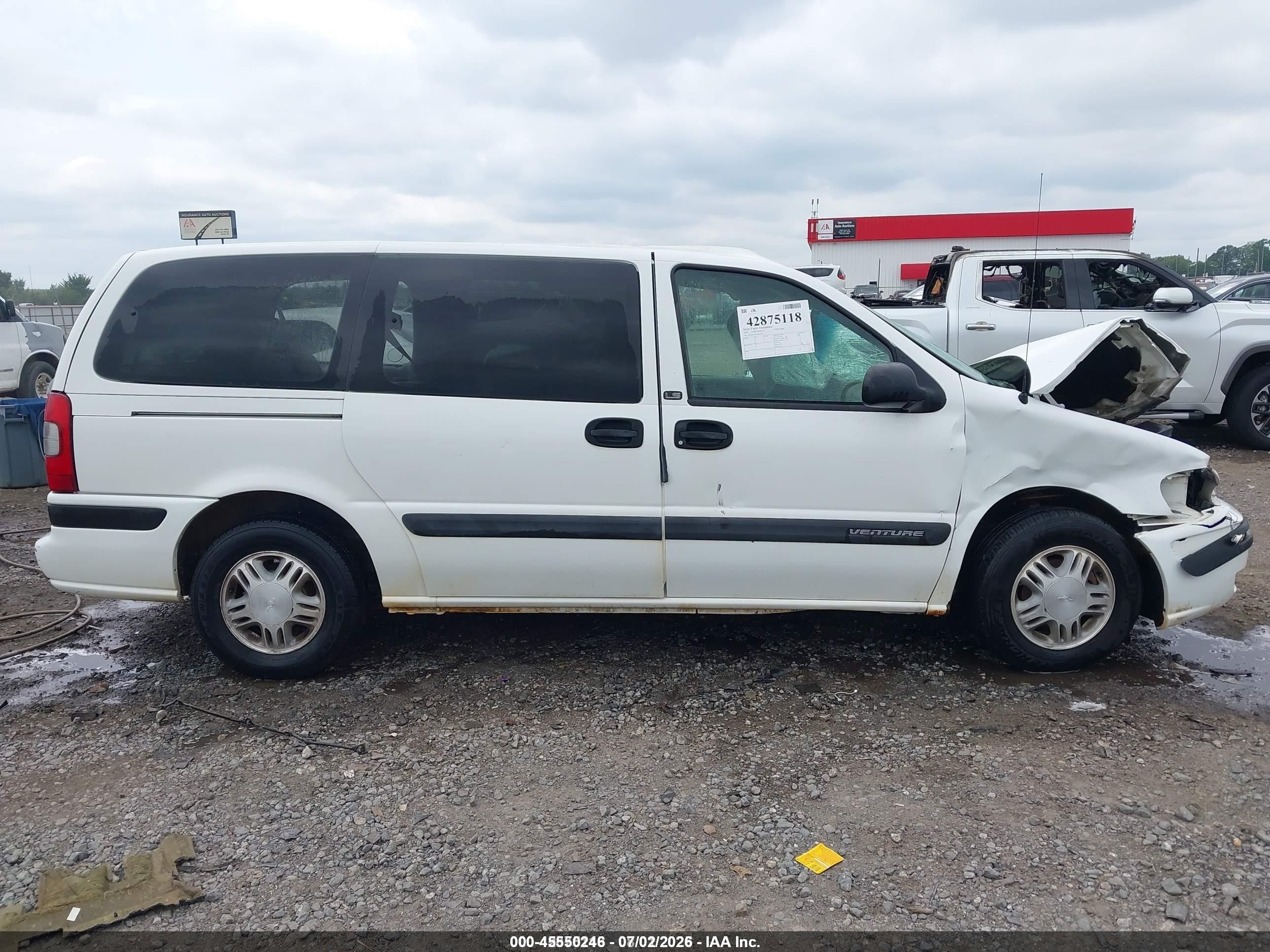 2003 Chevrolet Venture Ls White vin: 1GNDX03E23D263258