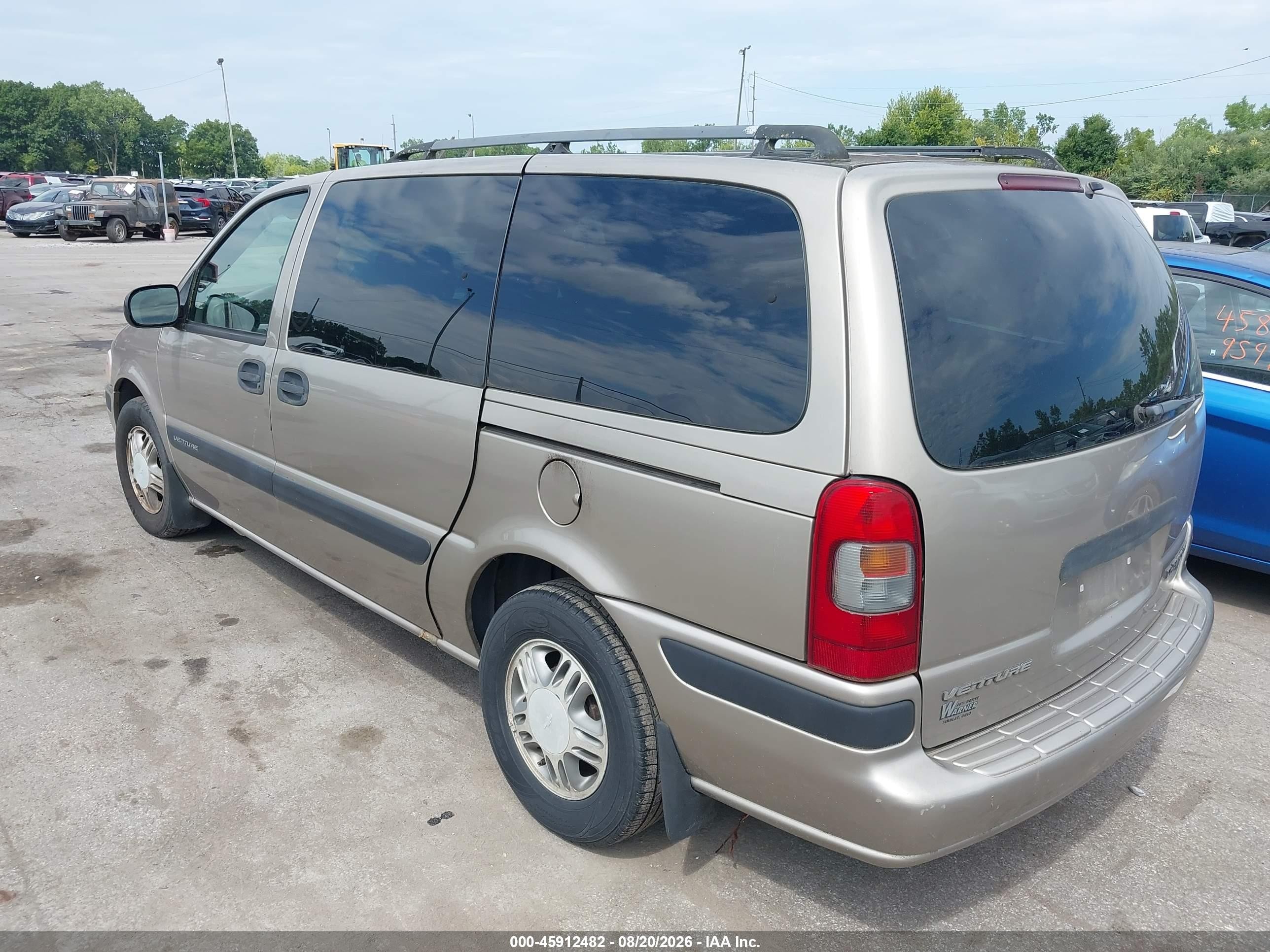 2004 Chevrolet Venture Ls Brown vin: 1GNDX03E24D126385