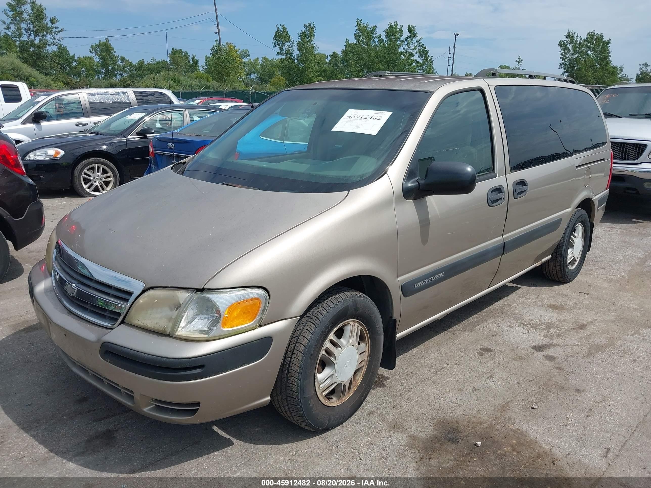 2004 Chevrolet Venture Ls Brown vin: 1GNDX03E24D126385
