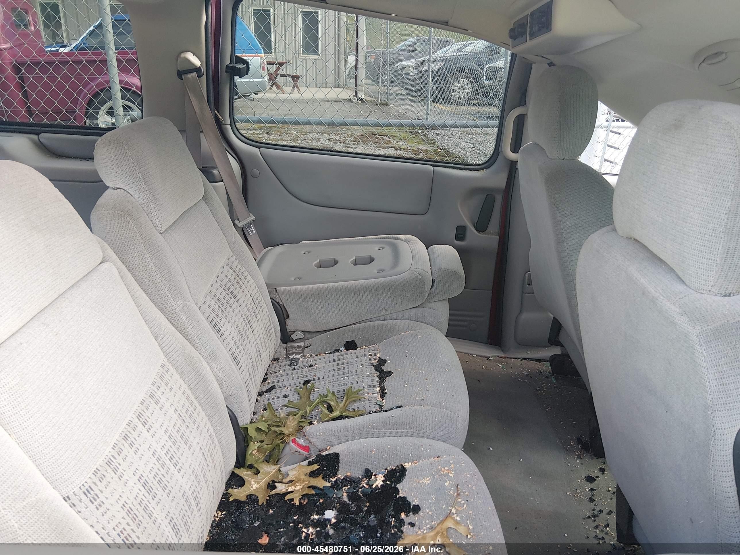 2004 Chevrolet Venture Ls Maroon vin: 1GNDX03E24D226535