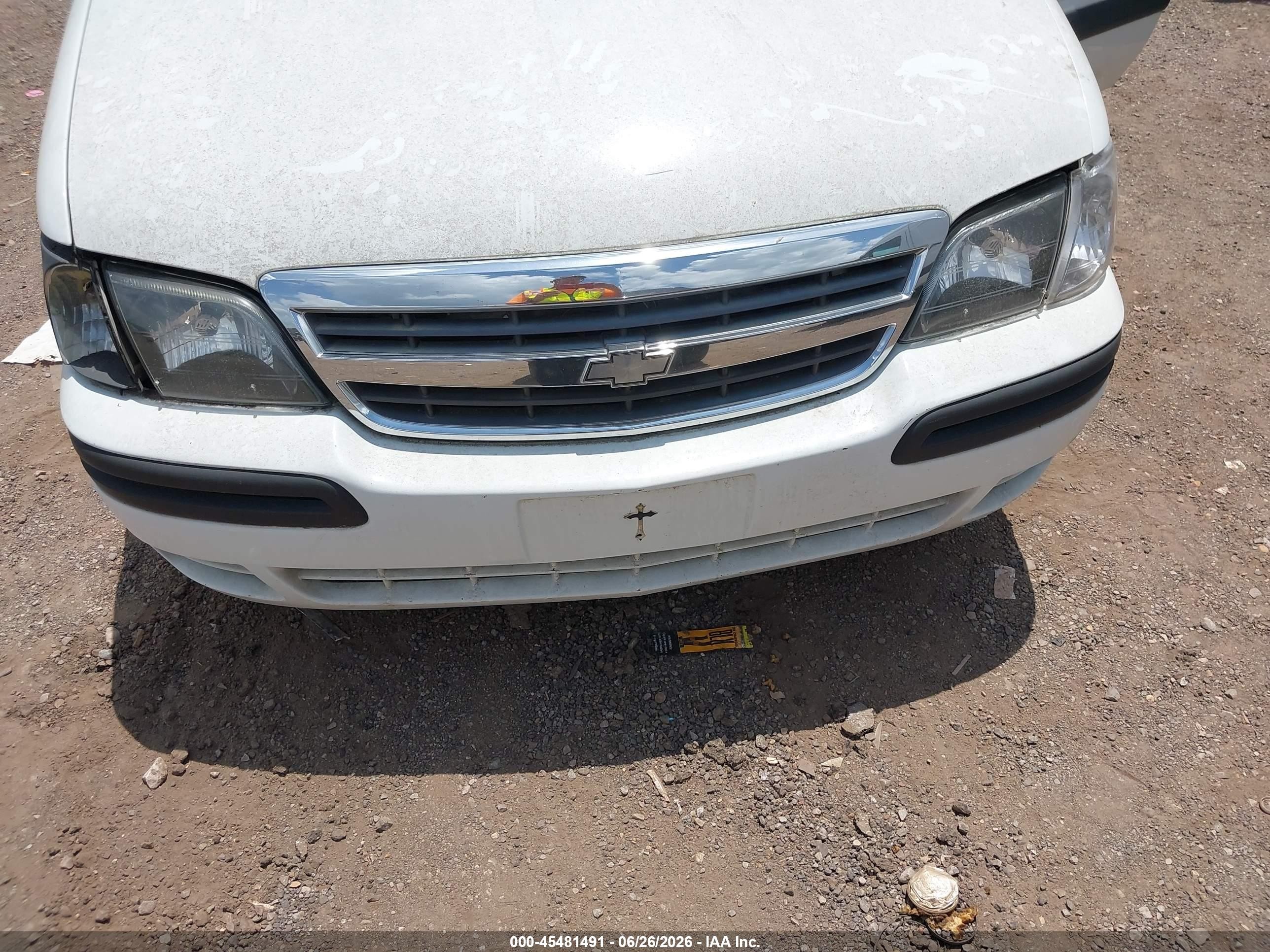 2004 Chevrolet Venture Ls White vin: 1GNDX03E34D157192