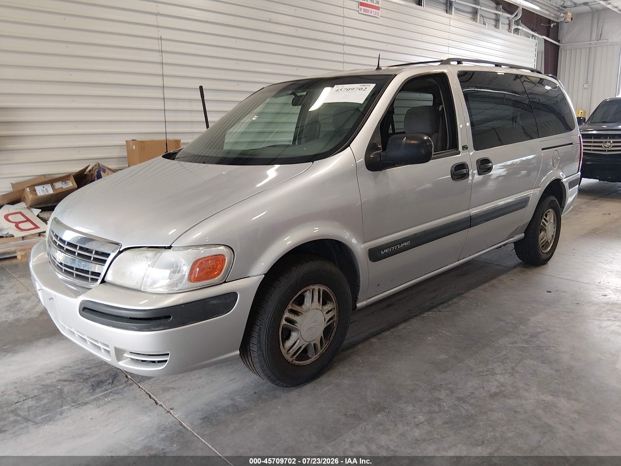 2002 Chevrolet Venture Lt 1sd Pkg Silver vin: 1GNDX03E42D213699