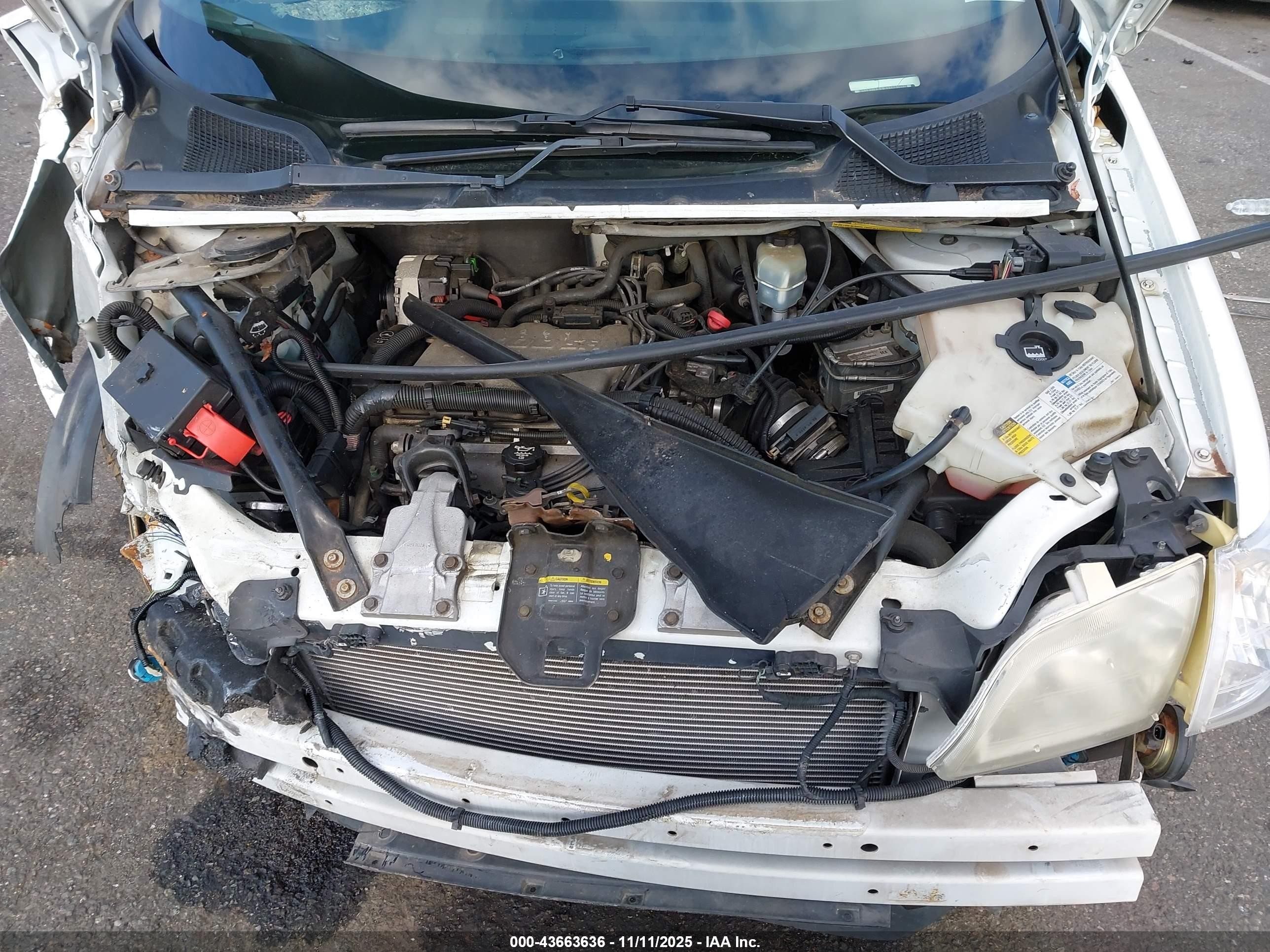 2002 Chevrolet Venture   Белый vin: 1GNDX03E42D263261
