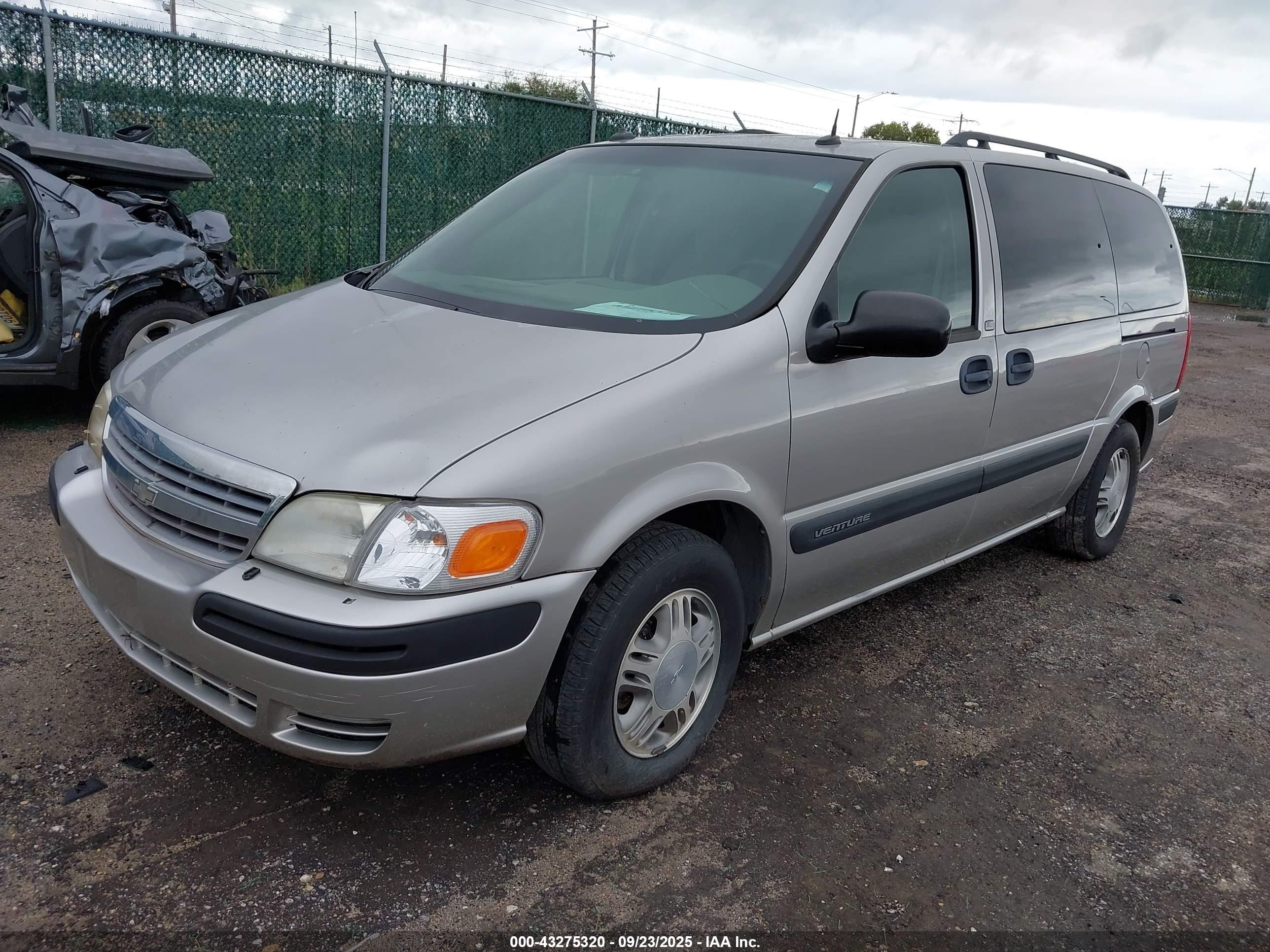 2004 Chevrolet Venture Ls Gray vin: 1GNDX03E44D105277