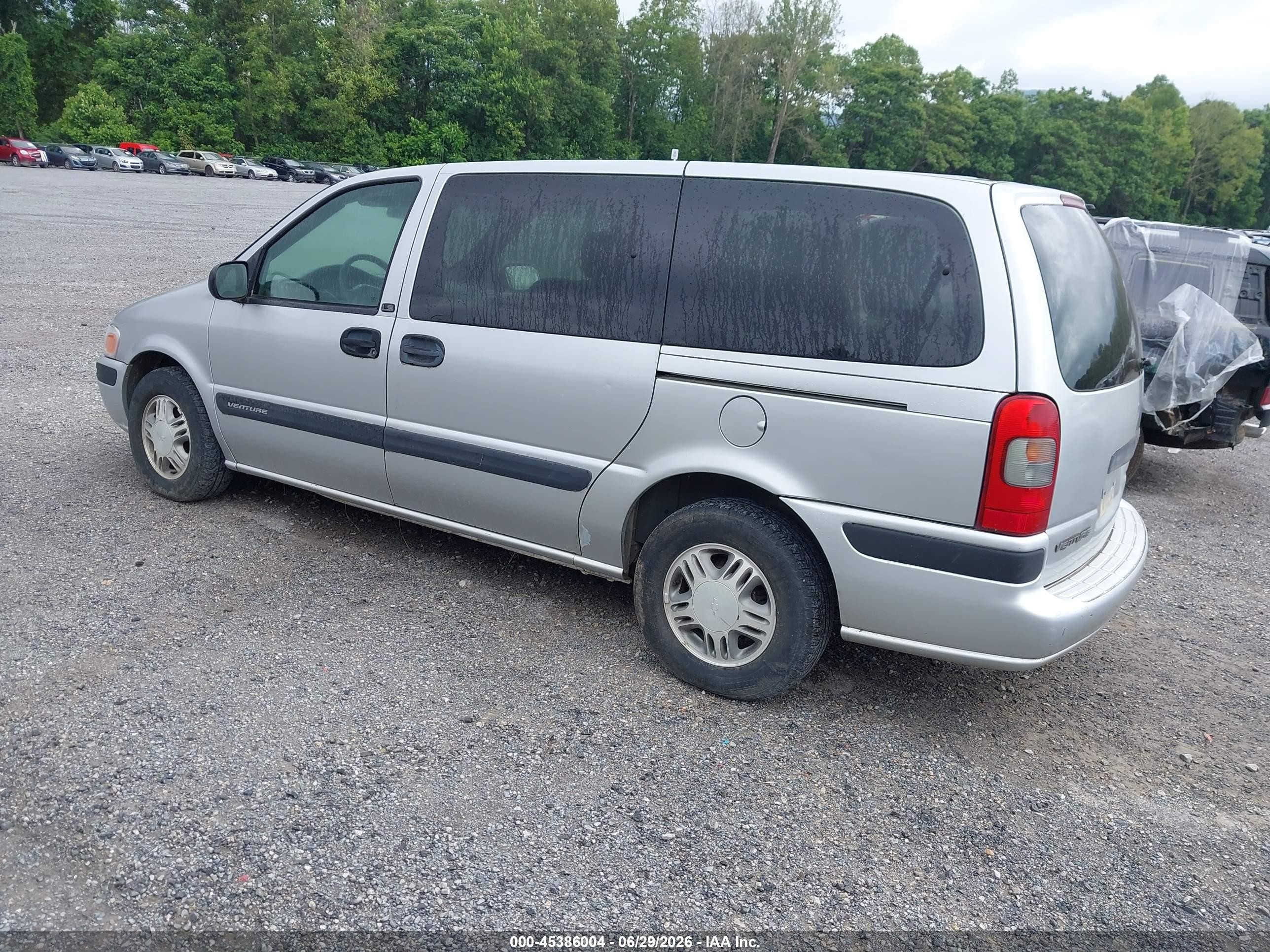 2003 Chevrolet Venture Ls 1sc Pkg Silver vin: 1GNDX03E53D103164