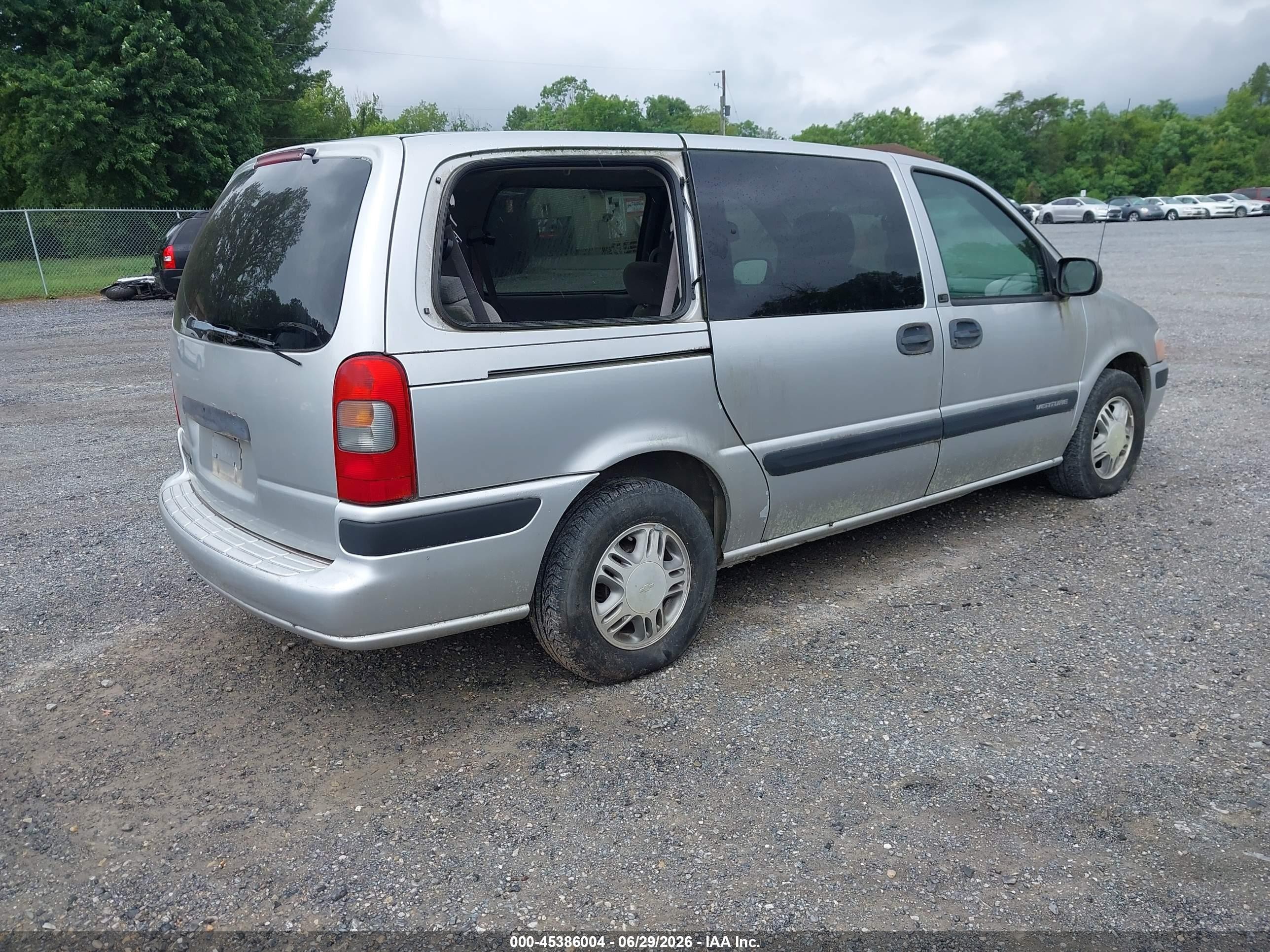 2003 Chevrolet Venture Ls 1sc Pkg Silver vin: 1GNDX03E53D103164