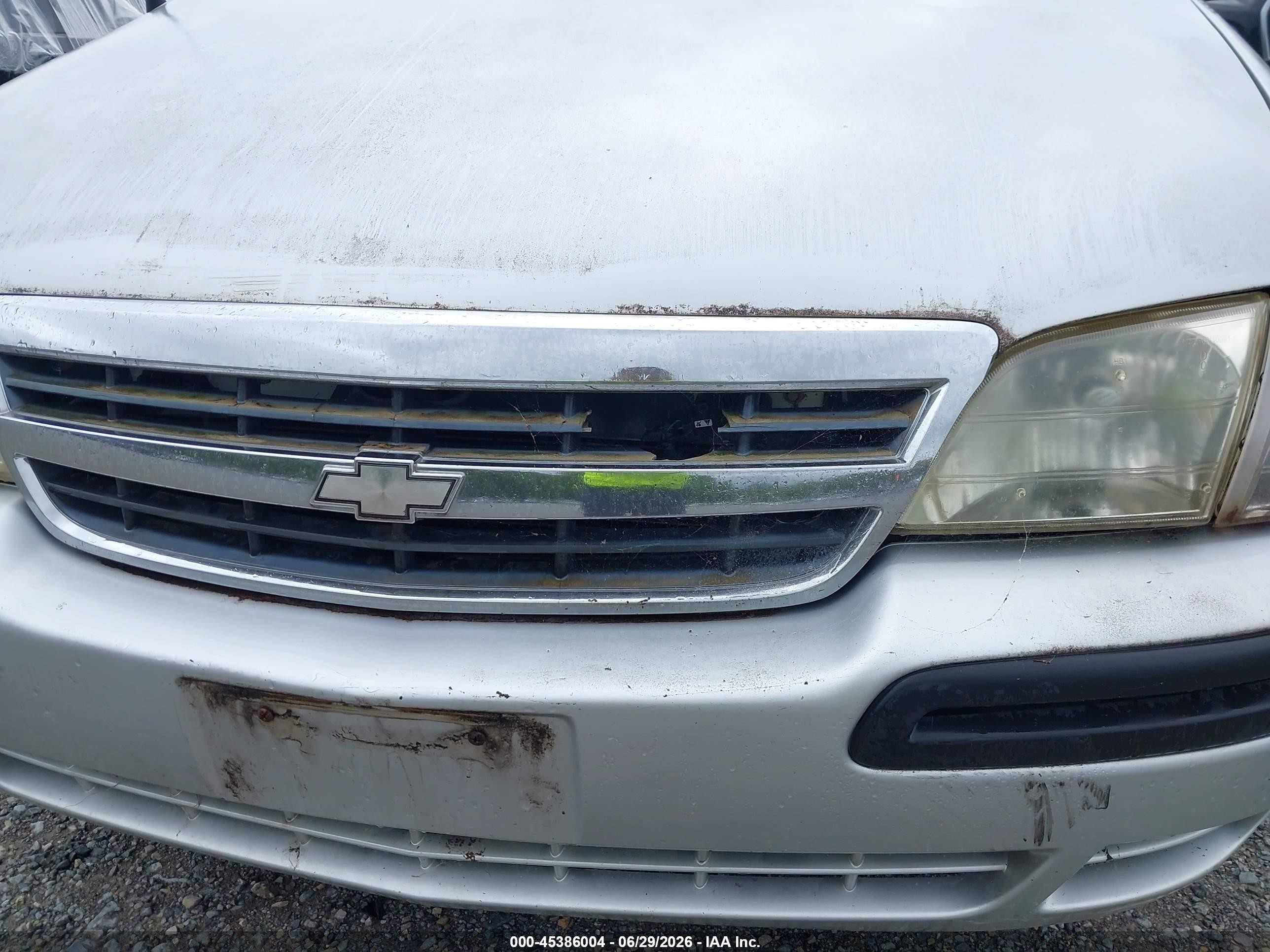 2003 Chevrolet Venture Ls 1sc Pkg Silver vin: 1GNDX03E53D103164
