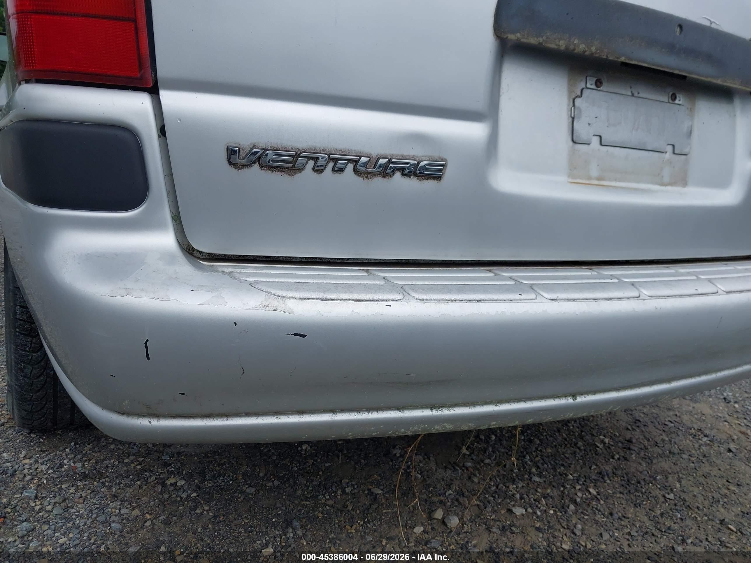 2003 Chevrolet Venture Ls 1sc Pkg Silver vin: 1GNDX03E53D103164