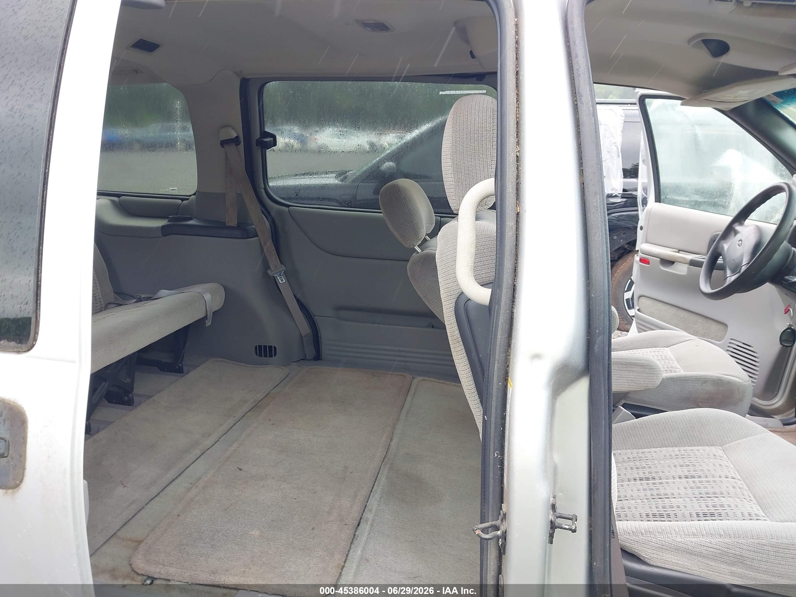 2003 Chevrolet Venture Ls 1sc Pkg Silver vin: 1GNDX03E53D103164