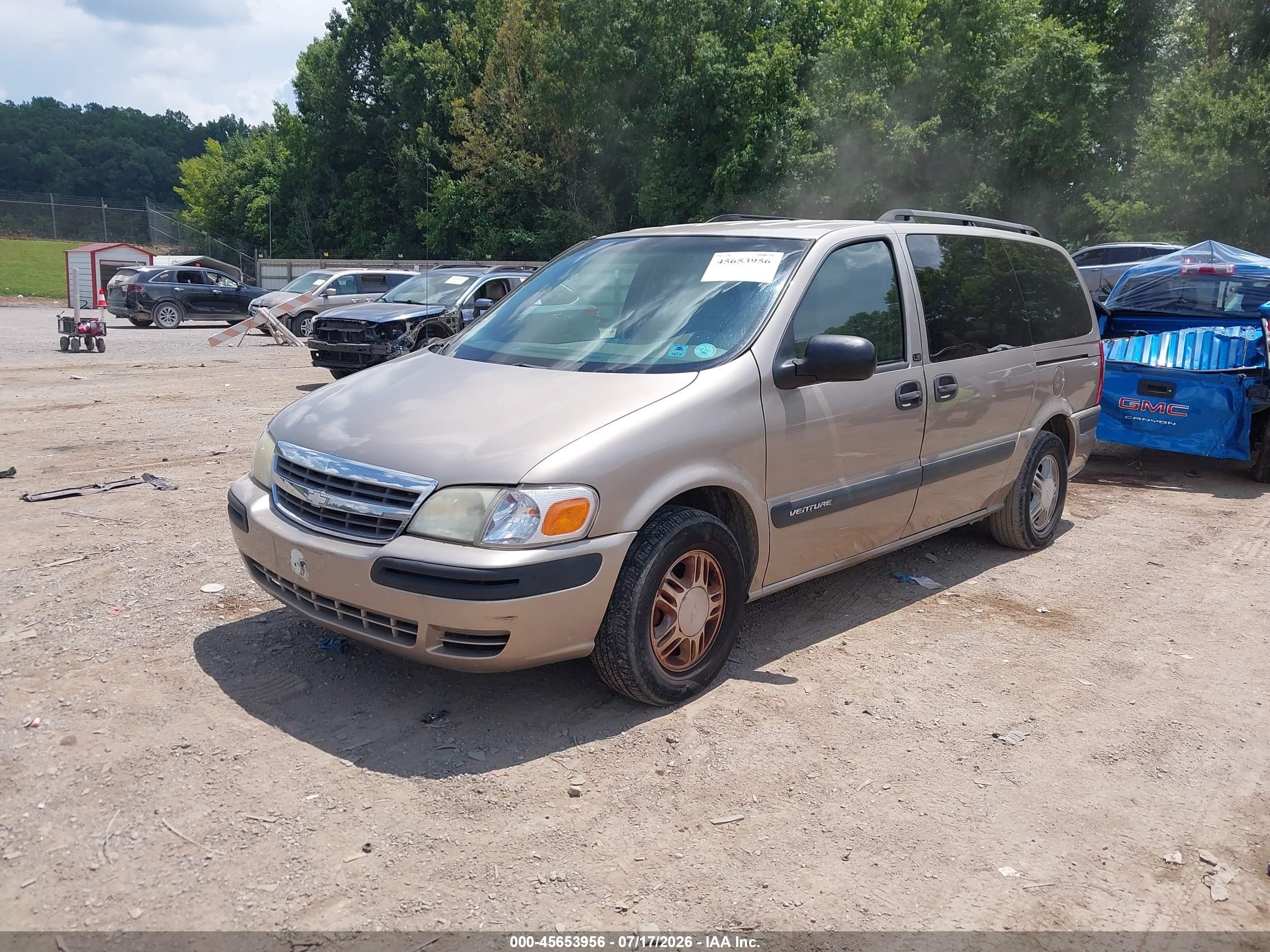 2004 Chevrolet Venture Ls Tan vin: 1GNDX03E54D220681