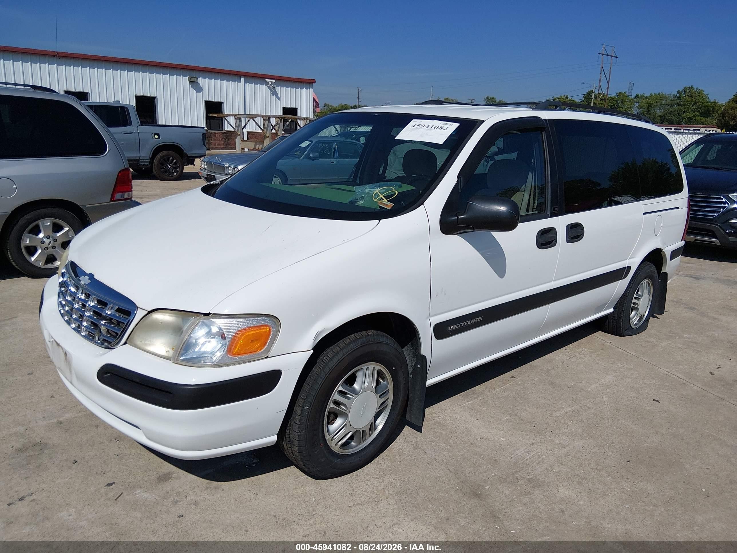 1997 Chevrolet Venture   White vin: 1GNDX03E5VD257263