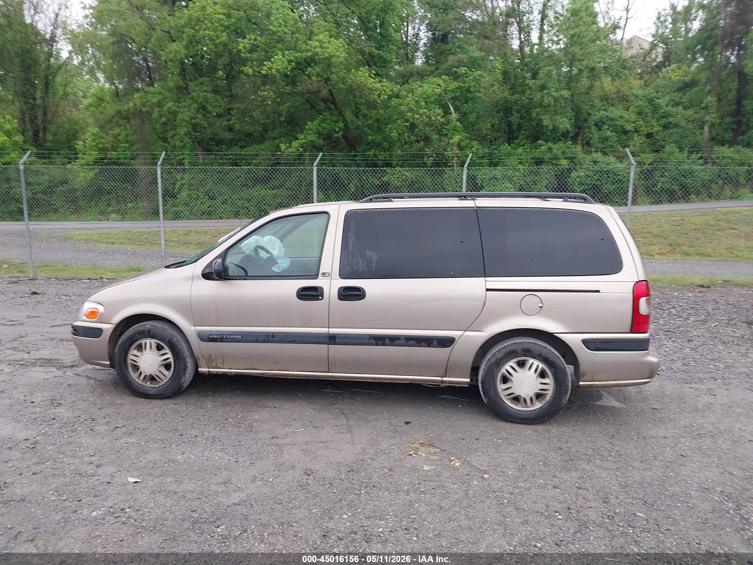 2003 Chevrolet Venture Ls Beige vin: 1GNDX03E63D255616