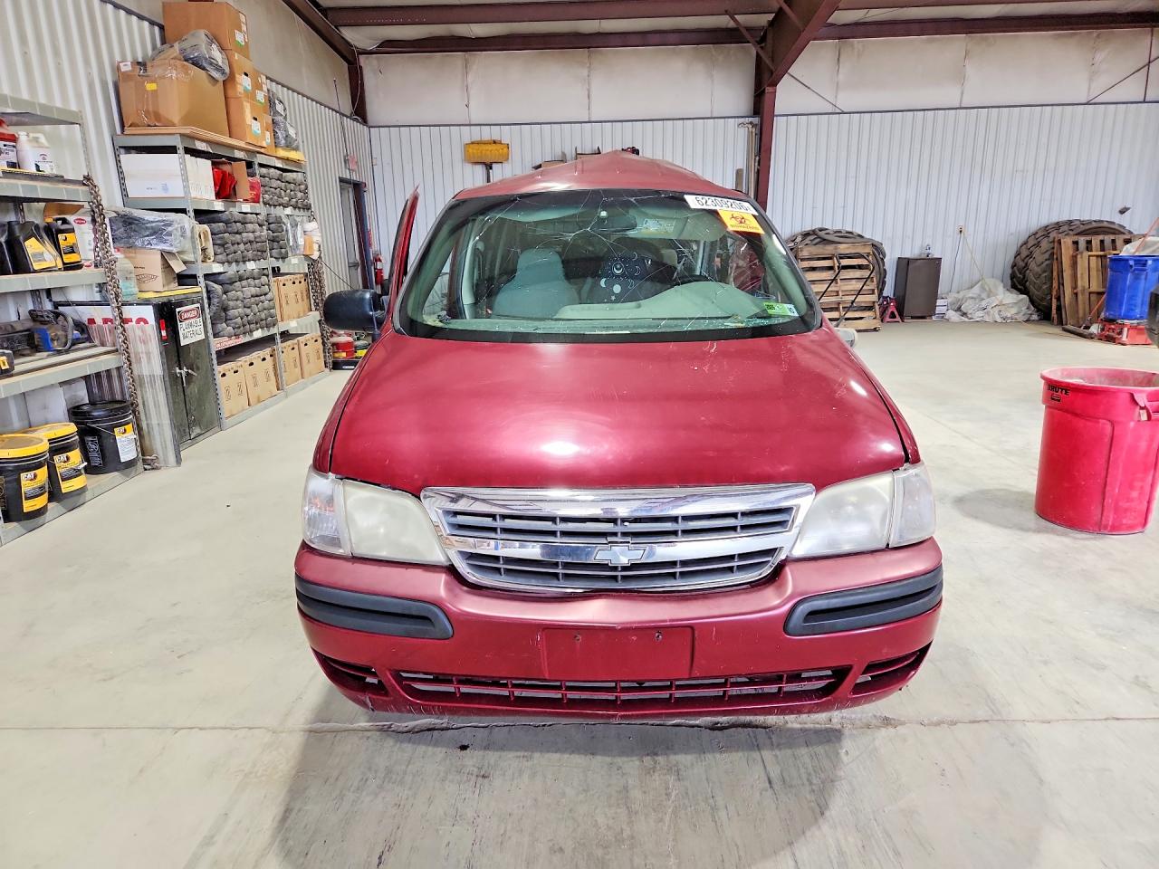 2004 Chevrolet Venture Burgundy vin: 1GNDX03E64D112361