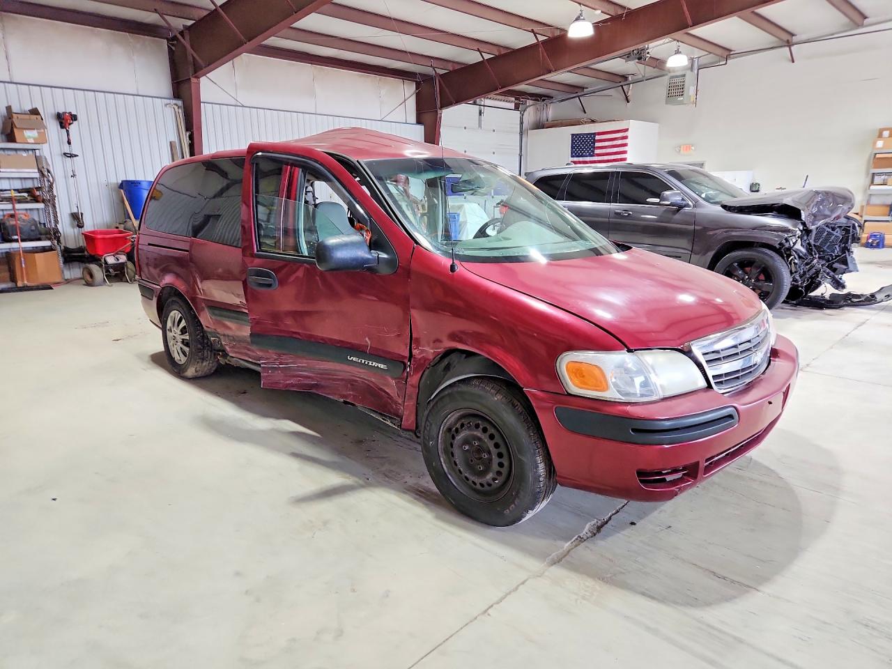 2004 Chevrolet Venture Burgundy vin: 1GNDX03E64D112361