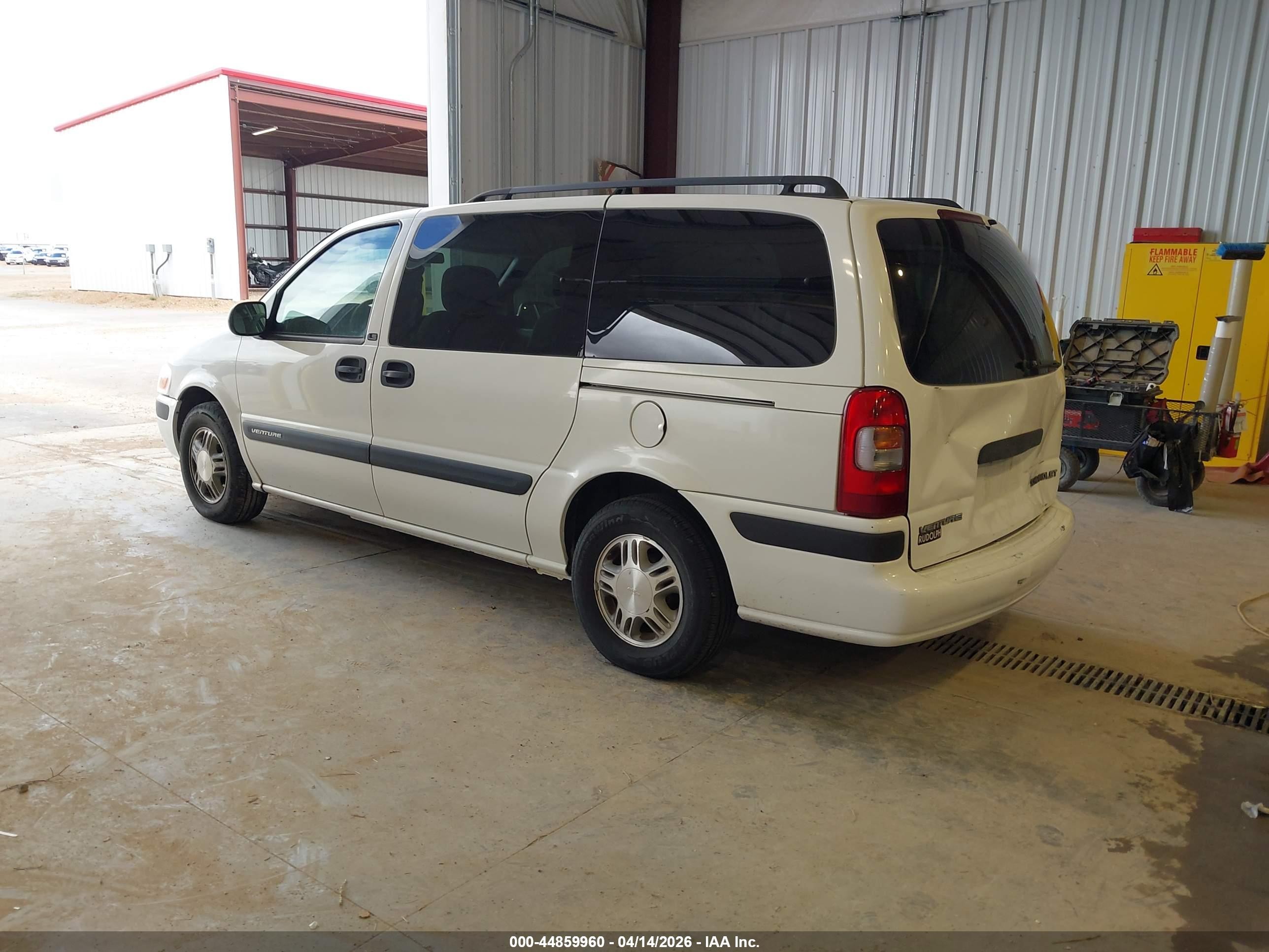 2004 Chevrolet Venture Ls White vin: 1GNDX03E64D164976