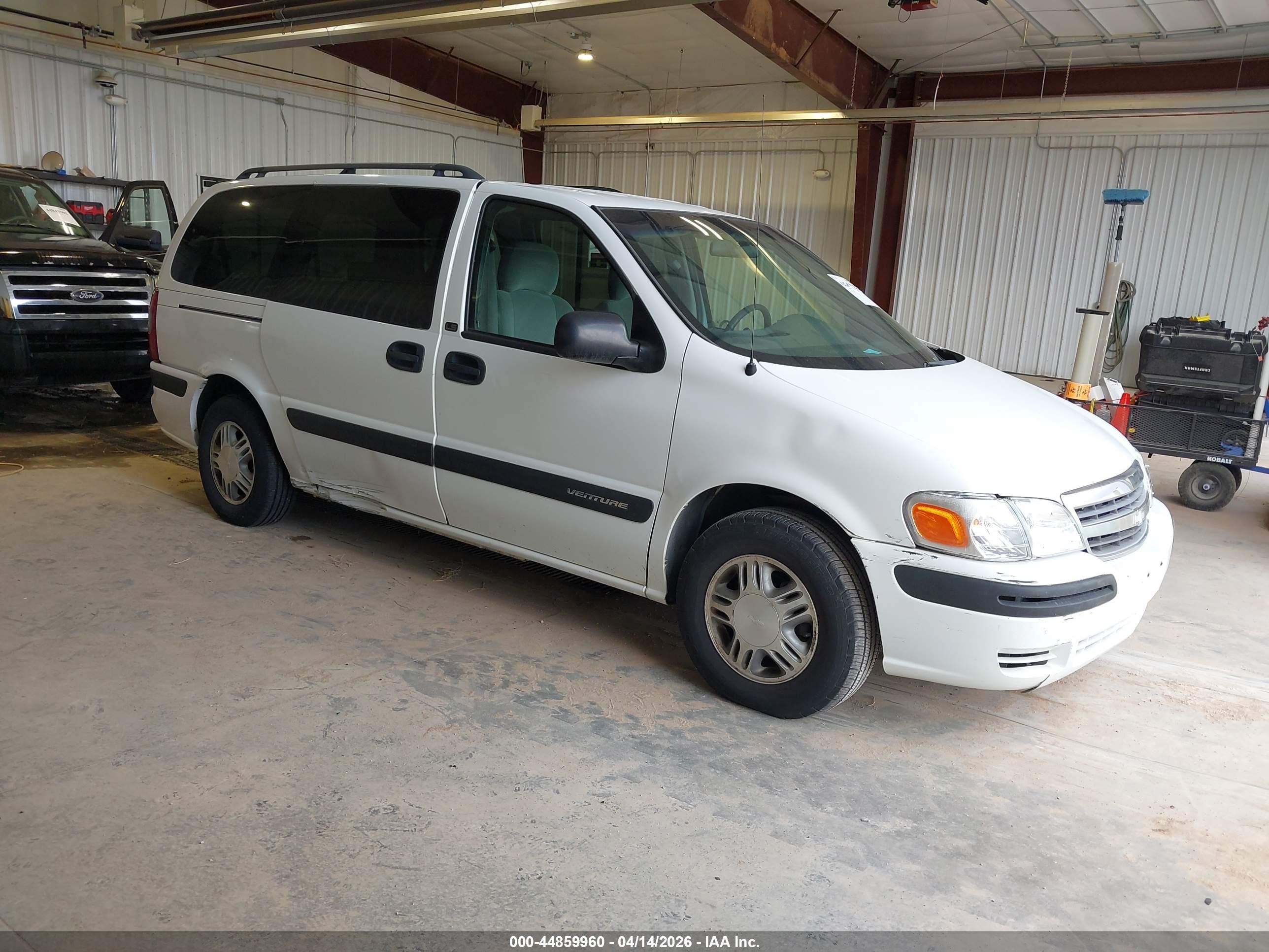 2004 Chevrolet Venture Ls White vin: 1GNDX03E64D164976