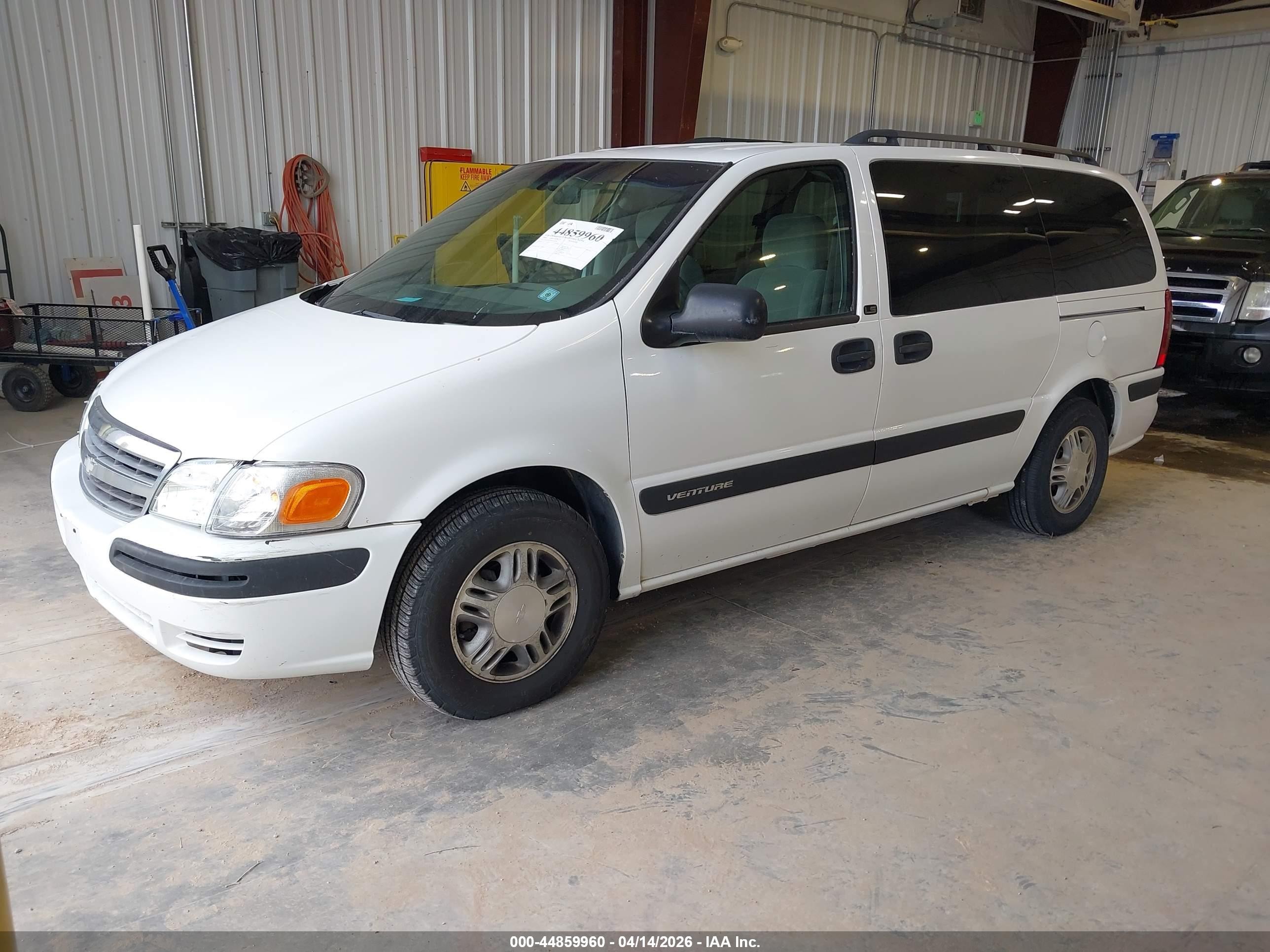 2004 Chevrolet Venture Ls White vin: 1GNDX03E64D164976