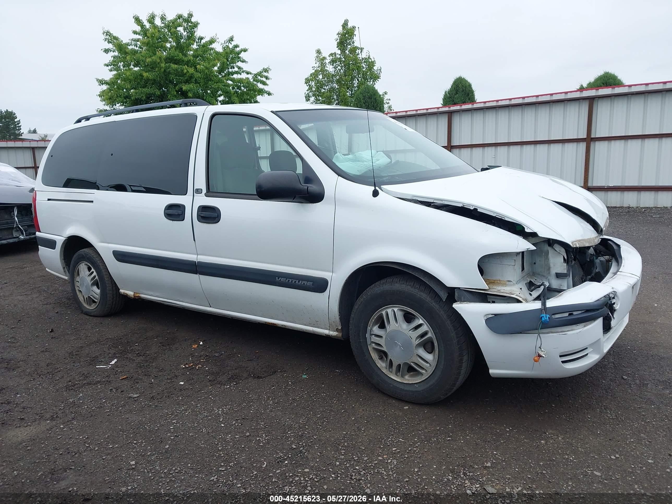 2004 Chevrolet Venture Ls White vin: 1GNDX03E74D165487