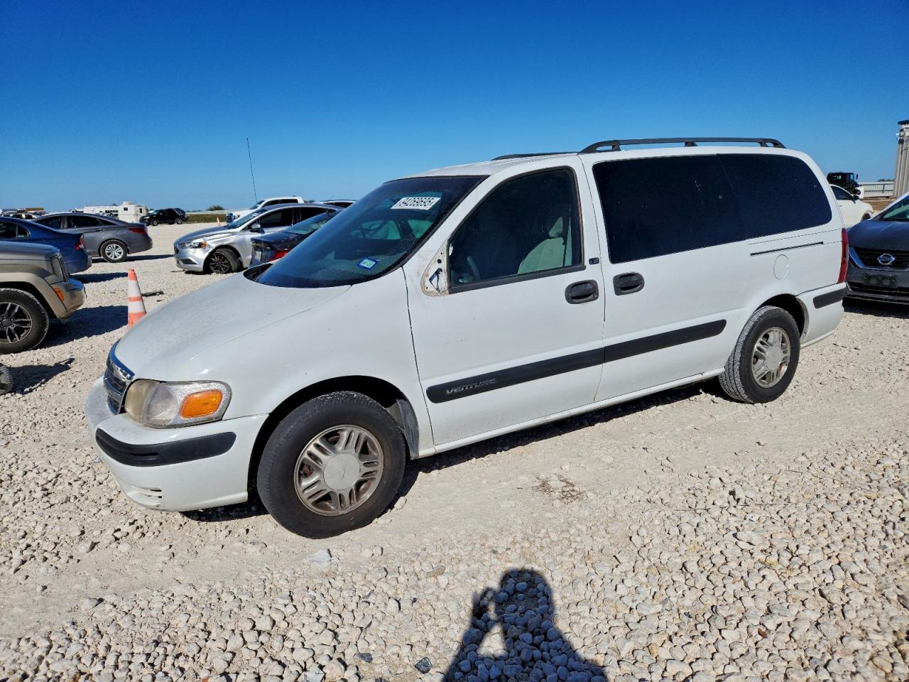 2004 Chevrolet Venture White vin: 1GNDX03E74D246926