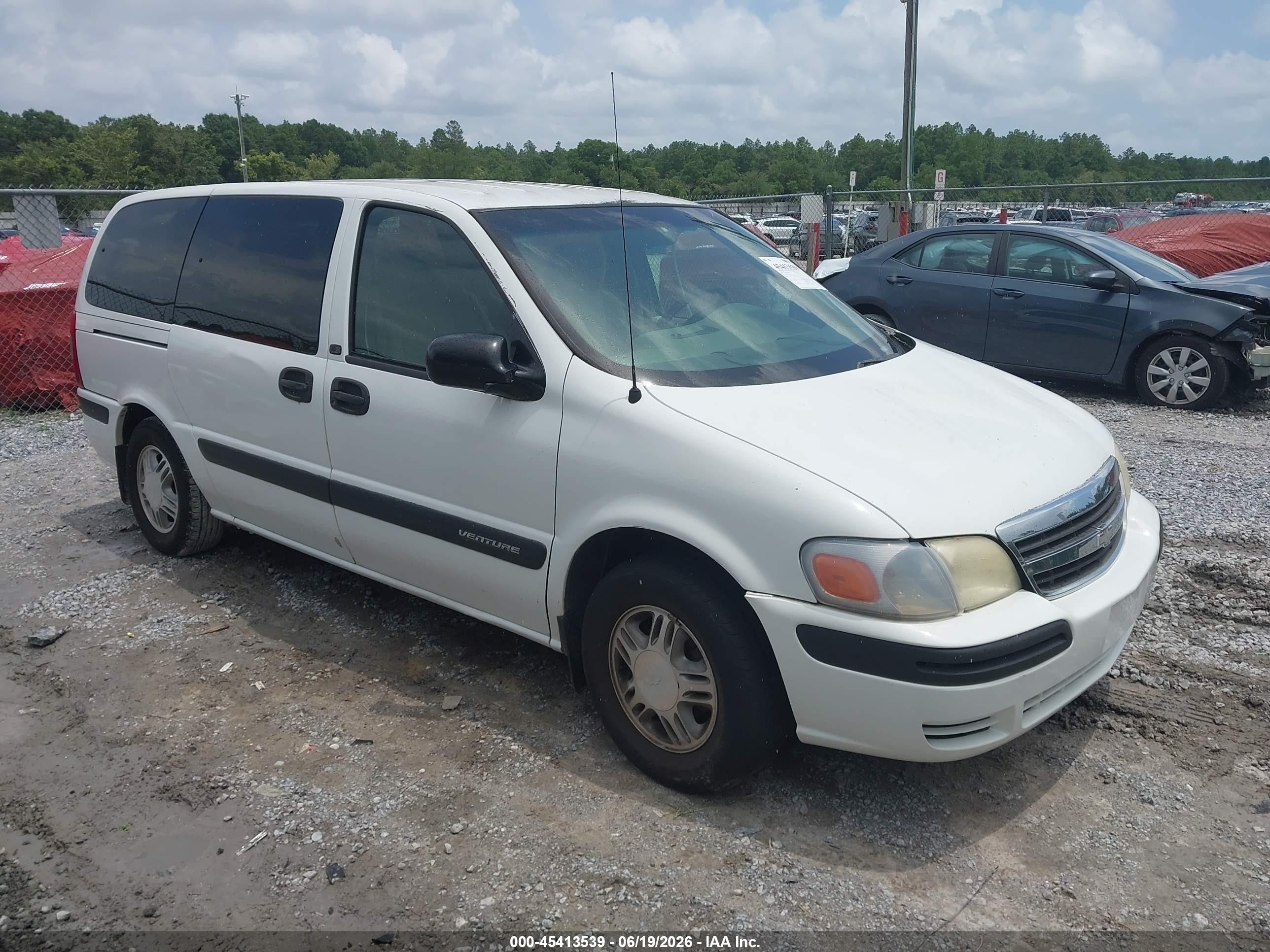 2003 Chevrolet Venture Ls 1sc Pkg White vin: 1GNDX03E83D219460