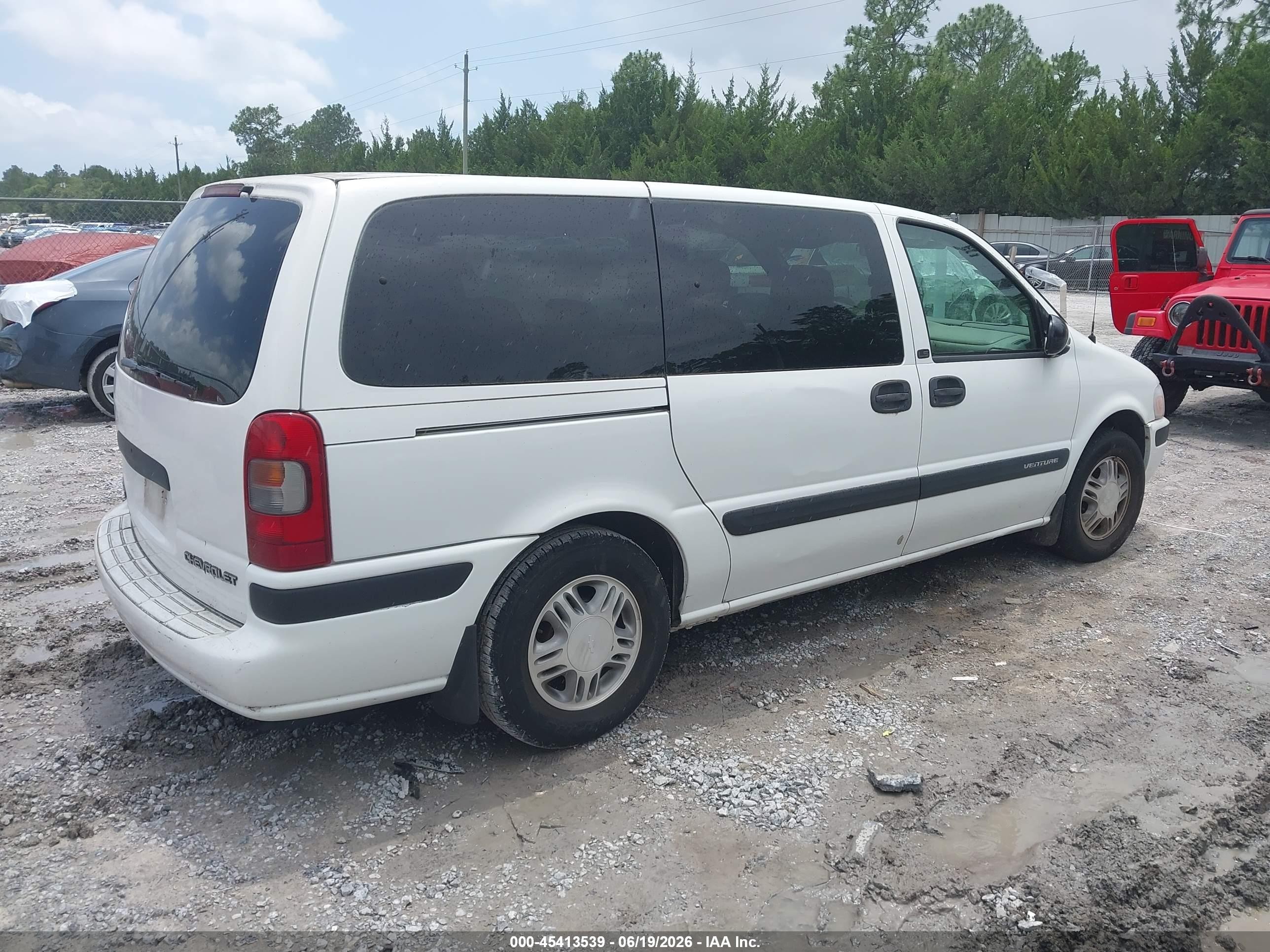 2003 Chevrolet Venture Ls 1sc Pkg White vin: 1GNDX03E83D219460