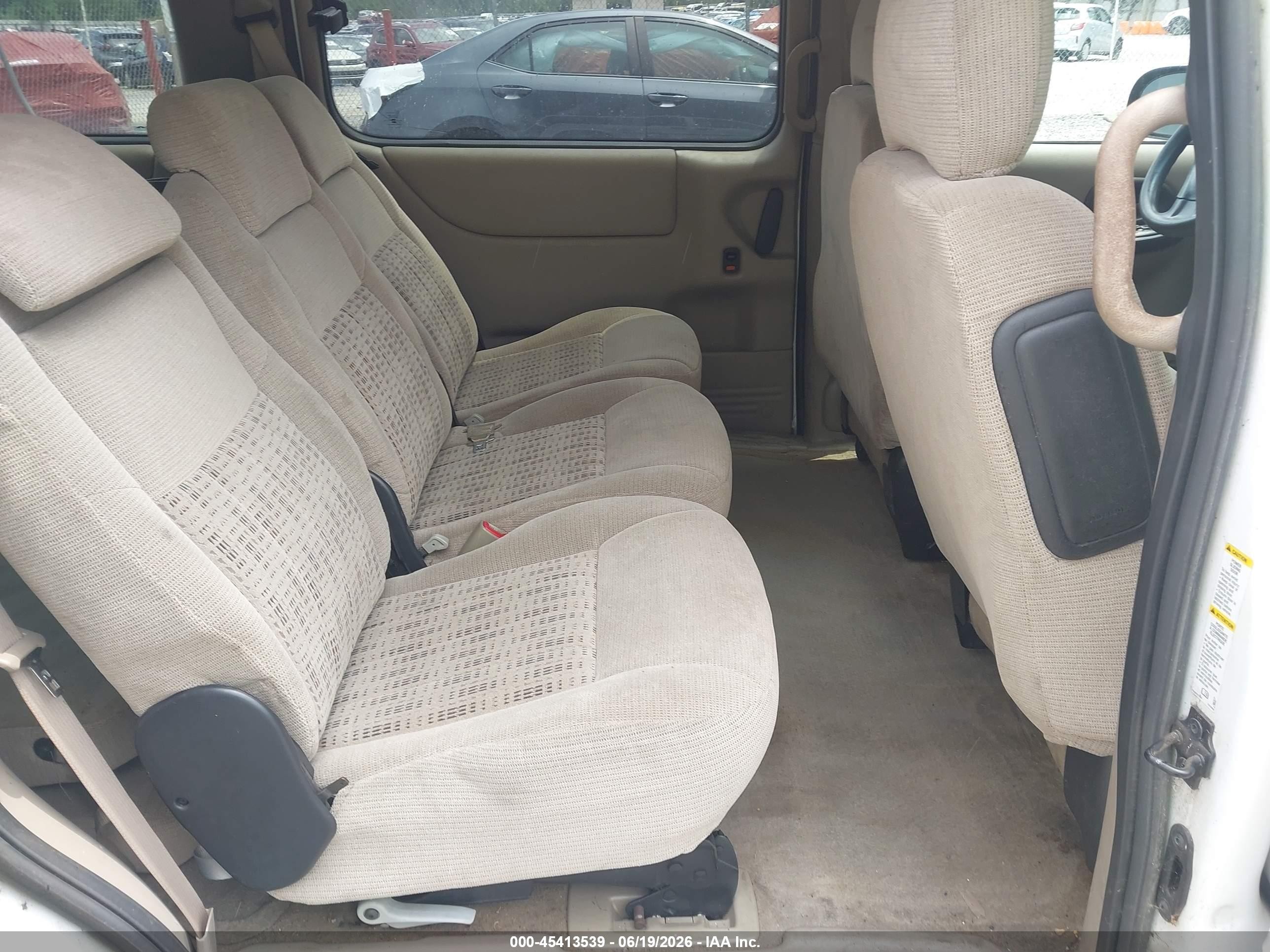 2003 Chevrolet Venture Ls 1sc Pkg White vin: 1GNDX03E83D219460