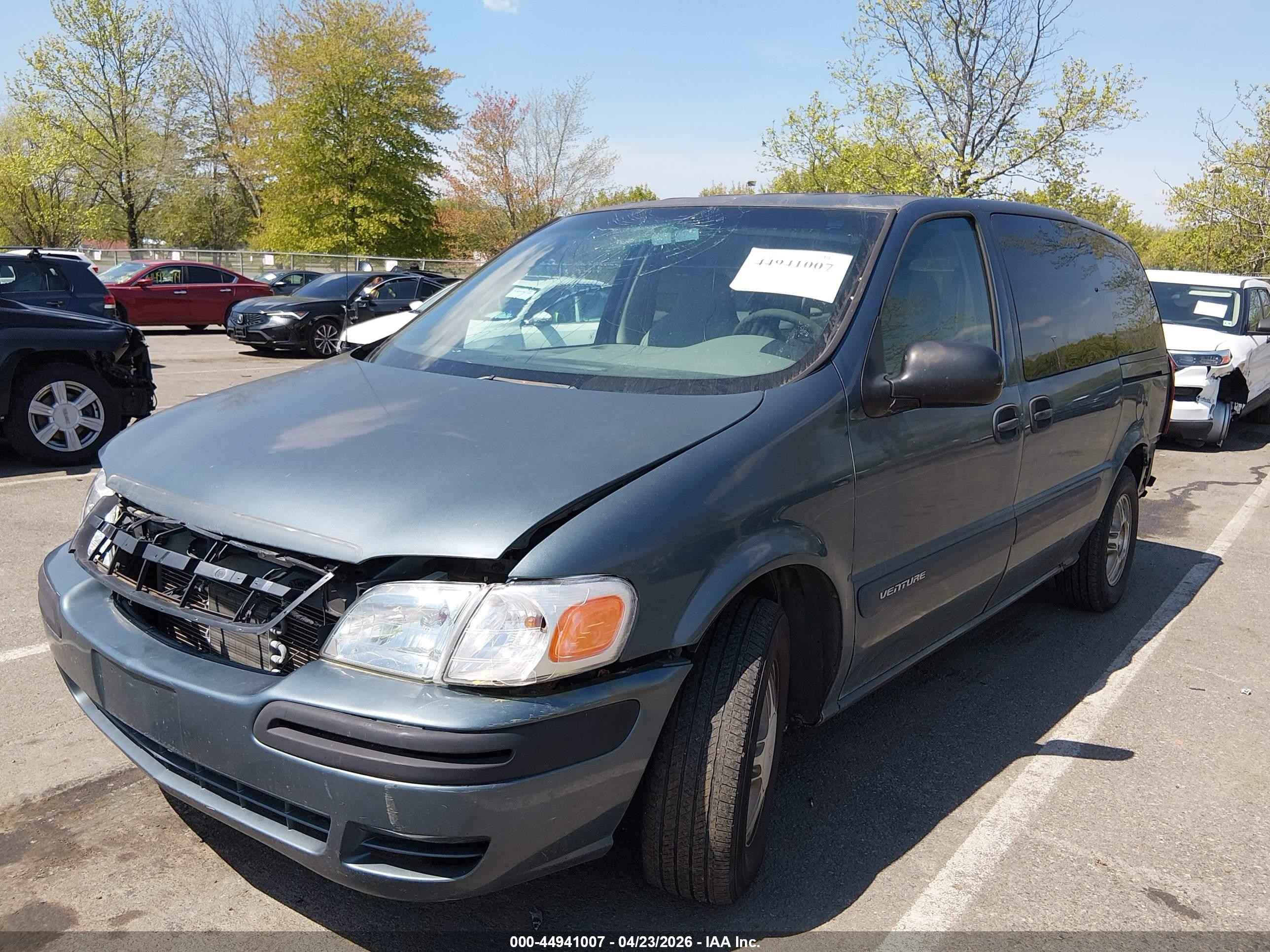 2004 Chevrolet Venture Plus Синий vin: 1GNDX03E84D251682