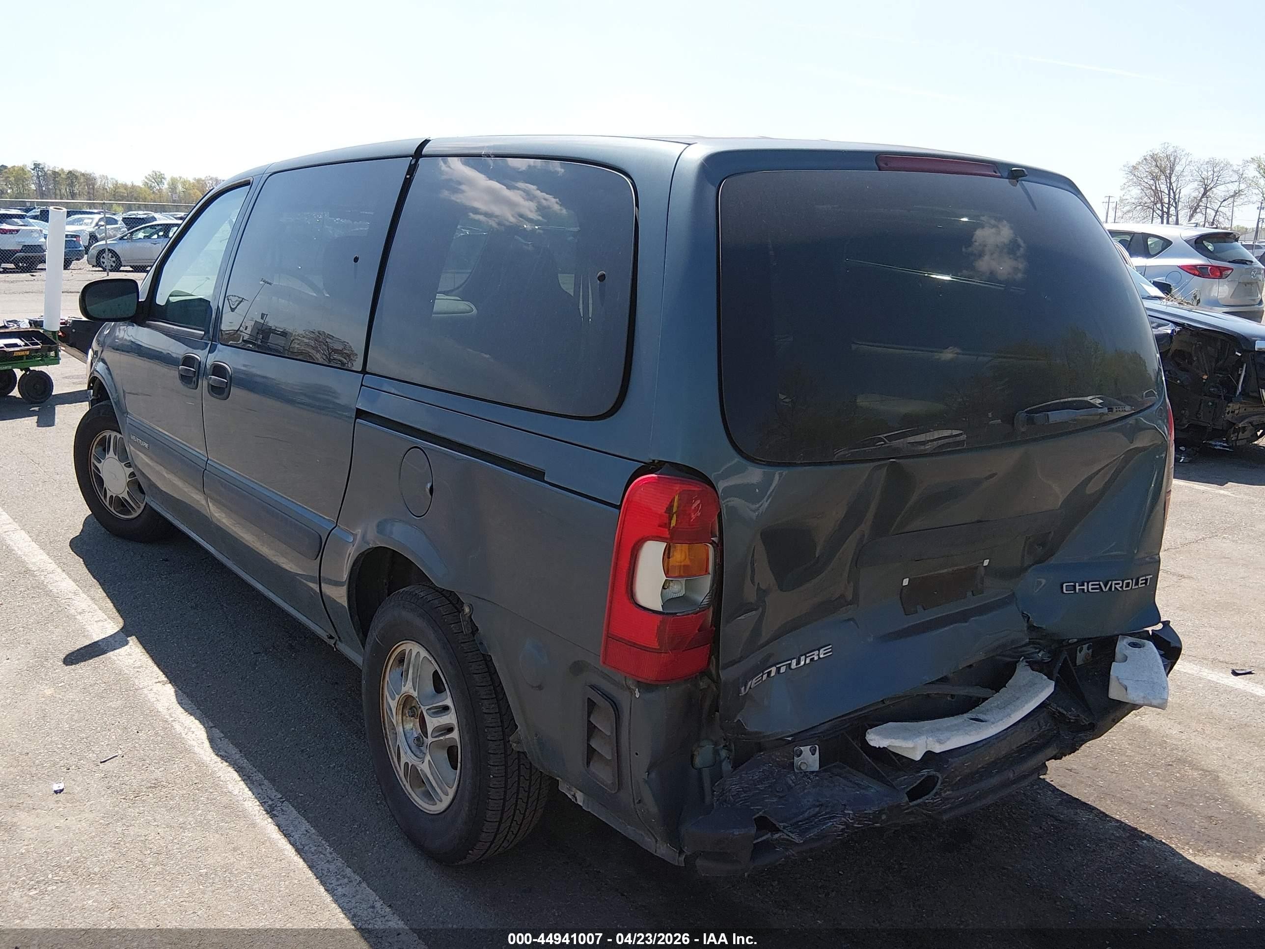 2004 Chevrolet Venture Plus Синий vin: 1GNDX03E84D251682
