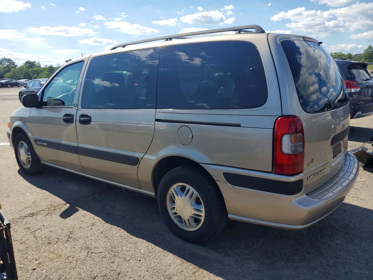 2001 Chevrolet Venture Beige vin: 1GNDX03E91D104329