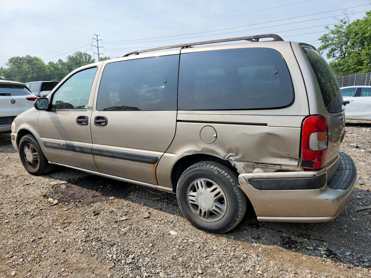 2001 Chevrolet Venture Beige vin: 1GNDX03E91D224728