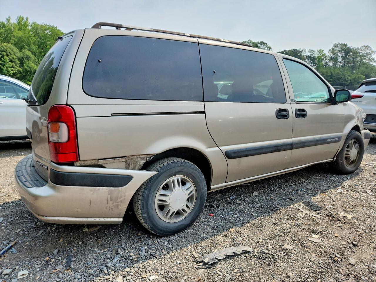 2001 Chevrolet Venture Beige vin: 1GNDX03E91D224728