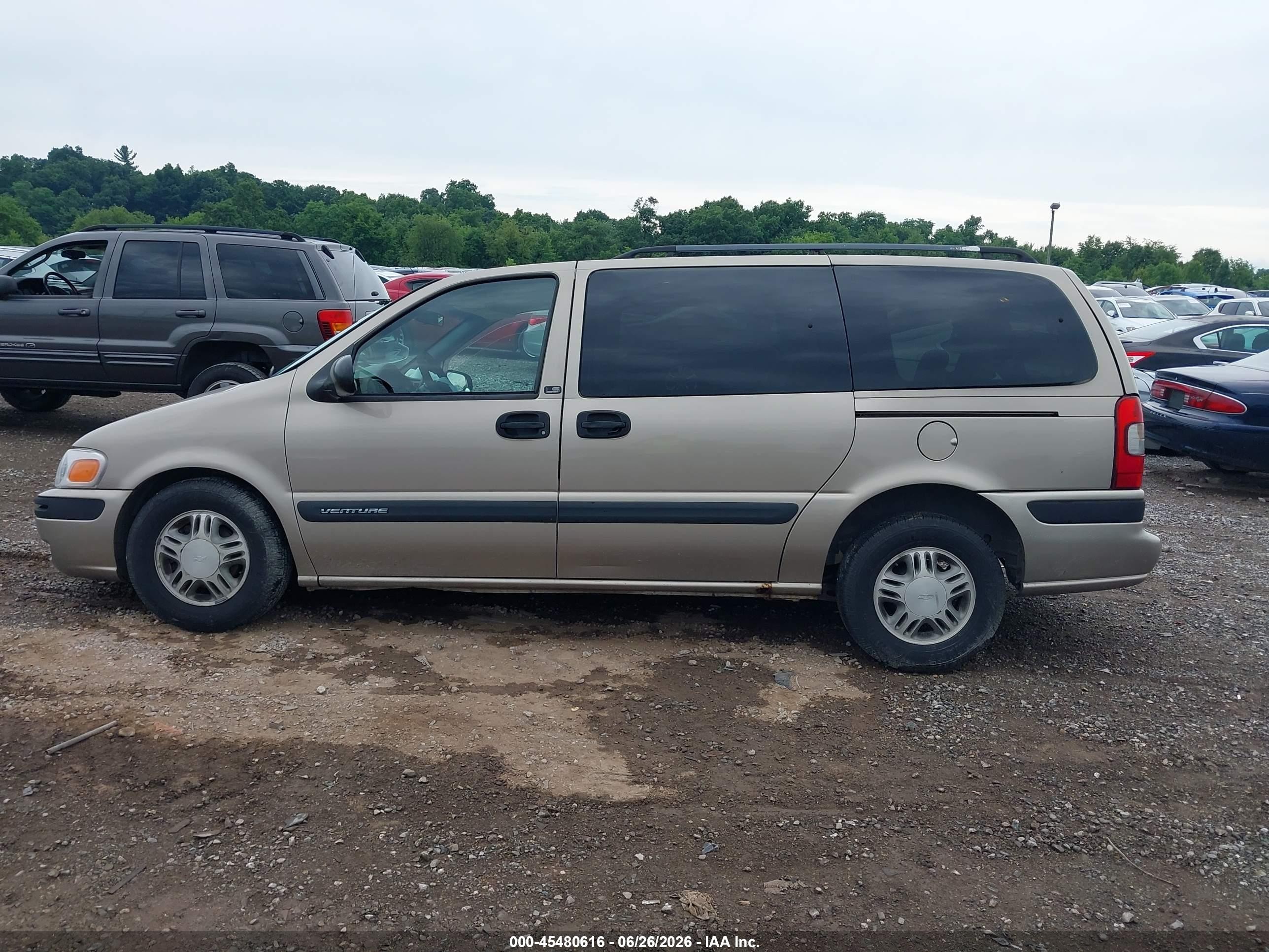 2004 Chevrolet Venture Ls Tan vin: 1GNDX03E94D120535