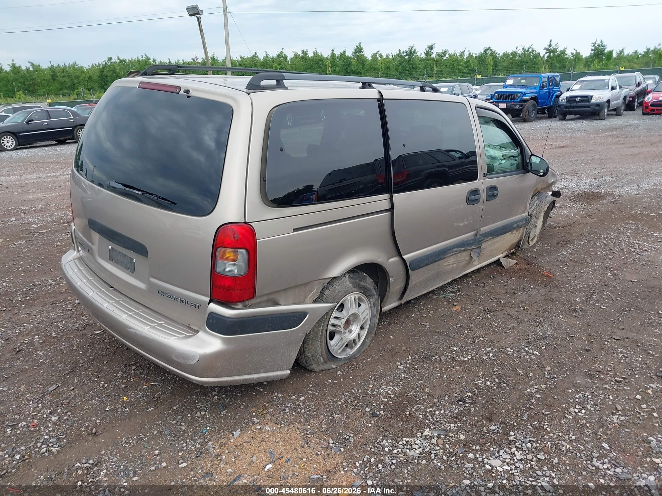 2004 Chevrolet Venture Ls Tan vin: 1GNDX03E94D120535