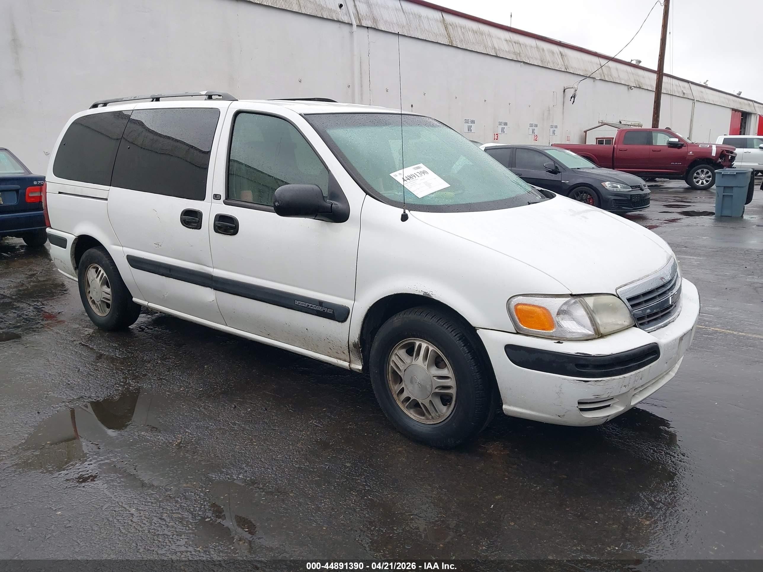 2004 Chevrolet Venture Ls White vin: 1GNDX03E94D239251