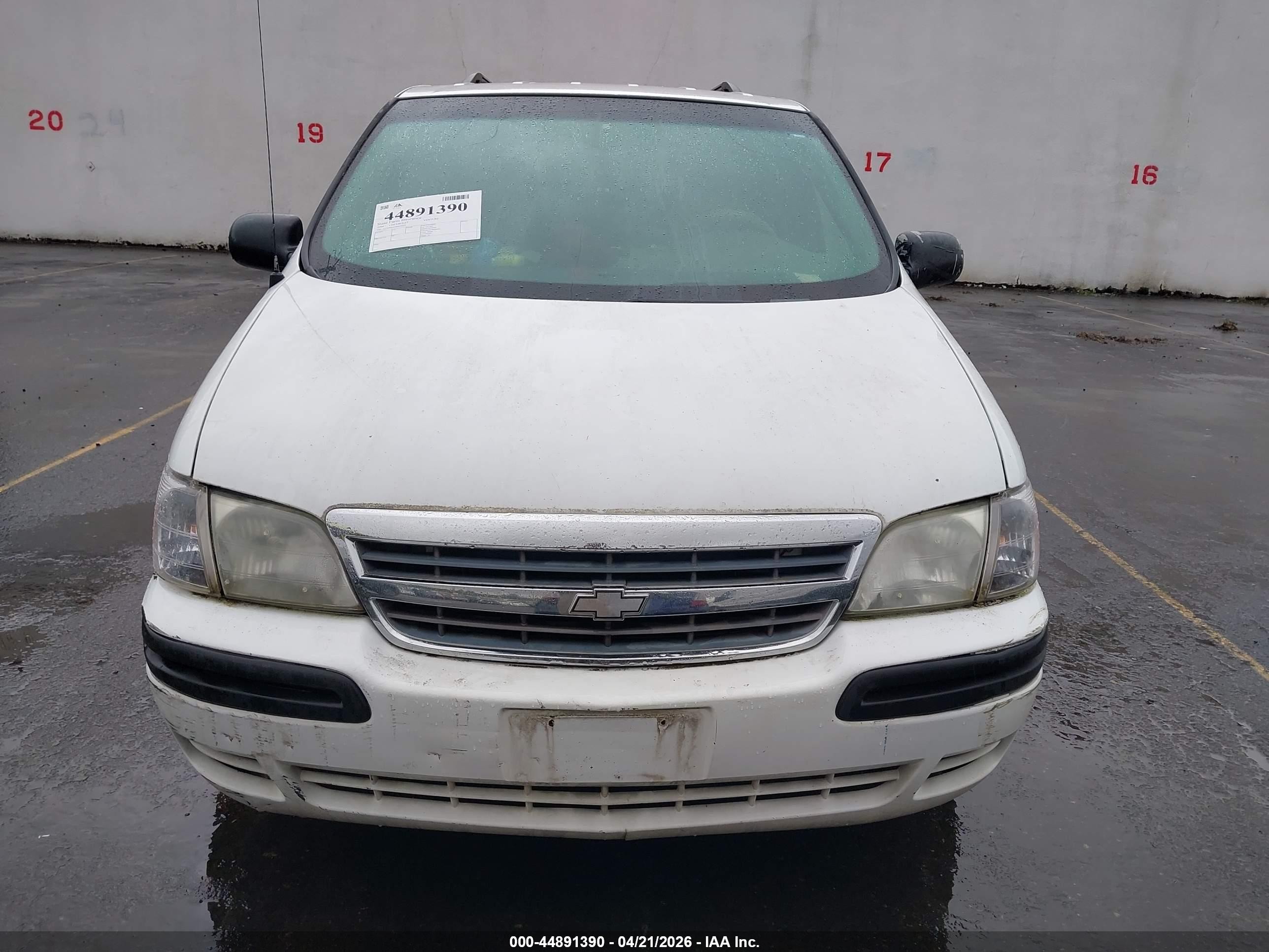 2004 Chevrolet Venture Ls White vin: 1GNDX03E94D239251