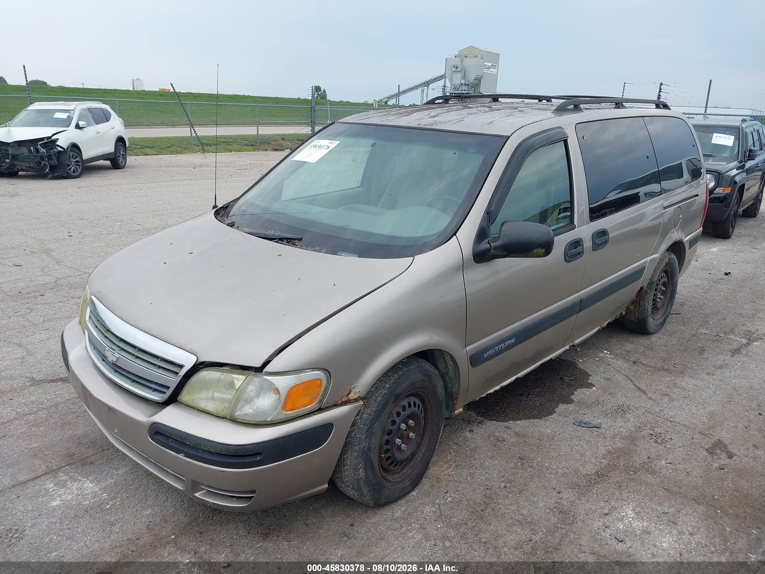 2002 Chevrolet Venture Plus 1sb Pkg Brown vin: 1GNDX03EX2D102123