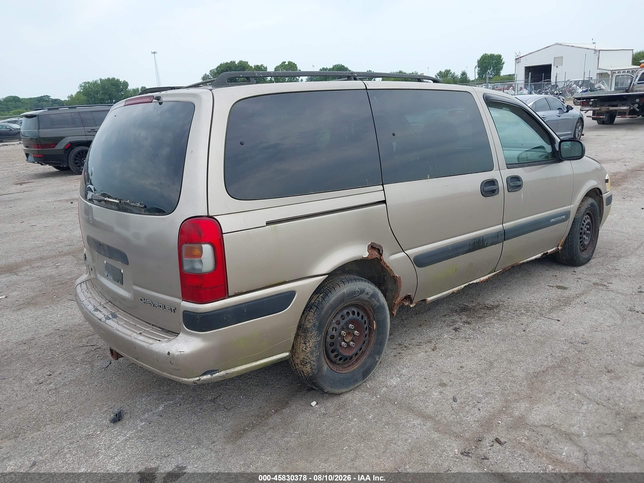 2002 Chevrolet Venture Plus 1sb Pkg Brown vin: 1GNDX03EX2D102123