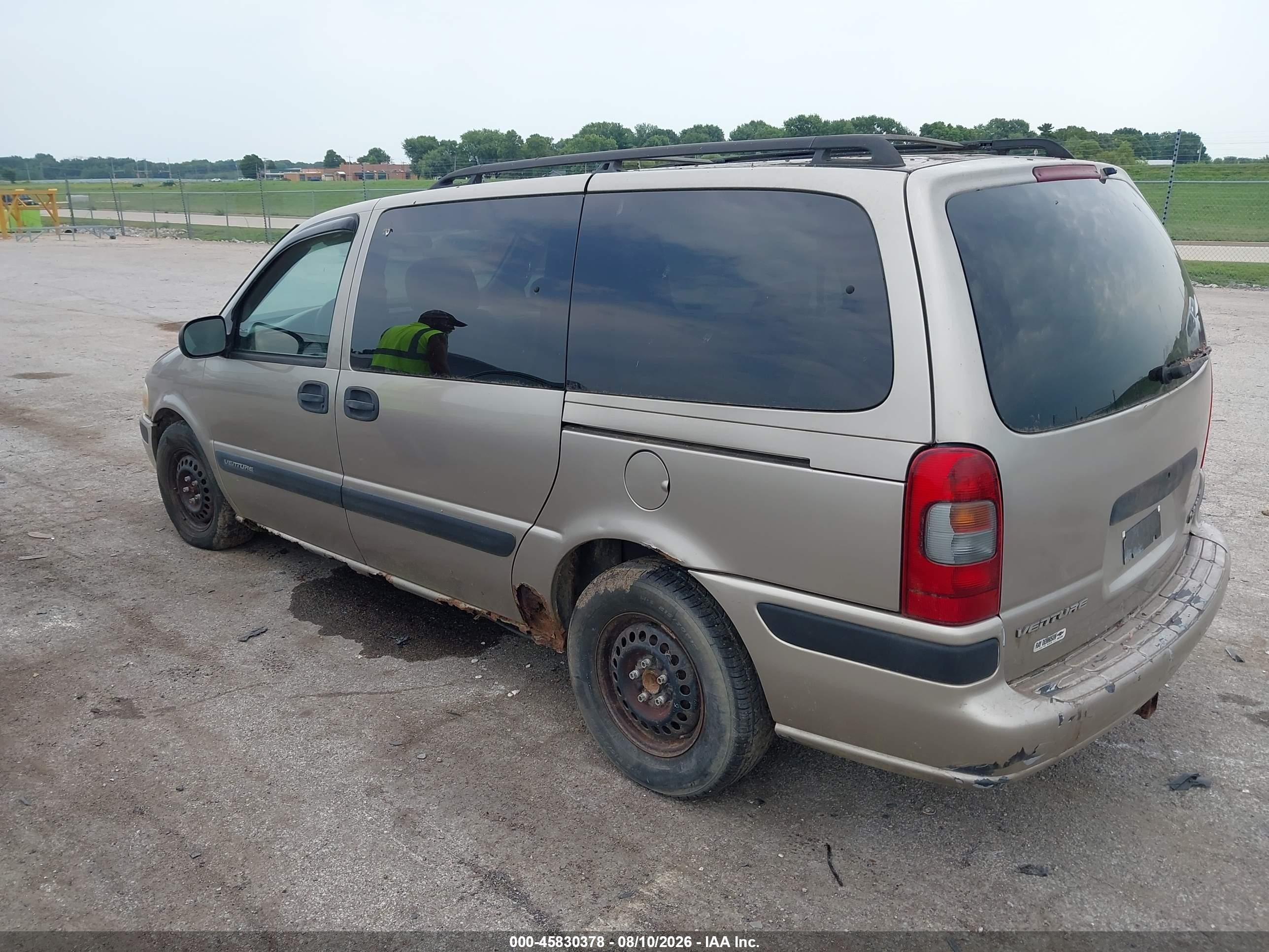 2002 Chevrolet Venture Plus 1sb Pkg Brown vin: 1GNDX03EX2D102123