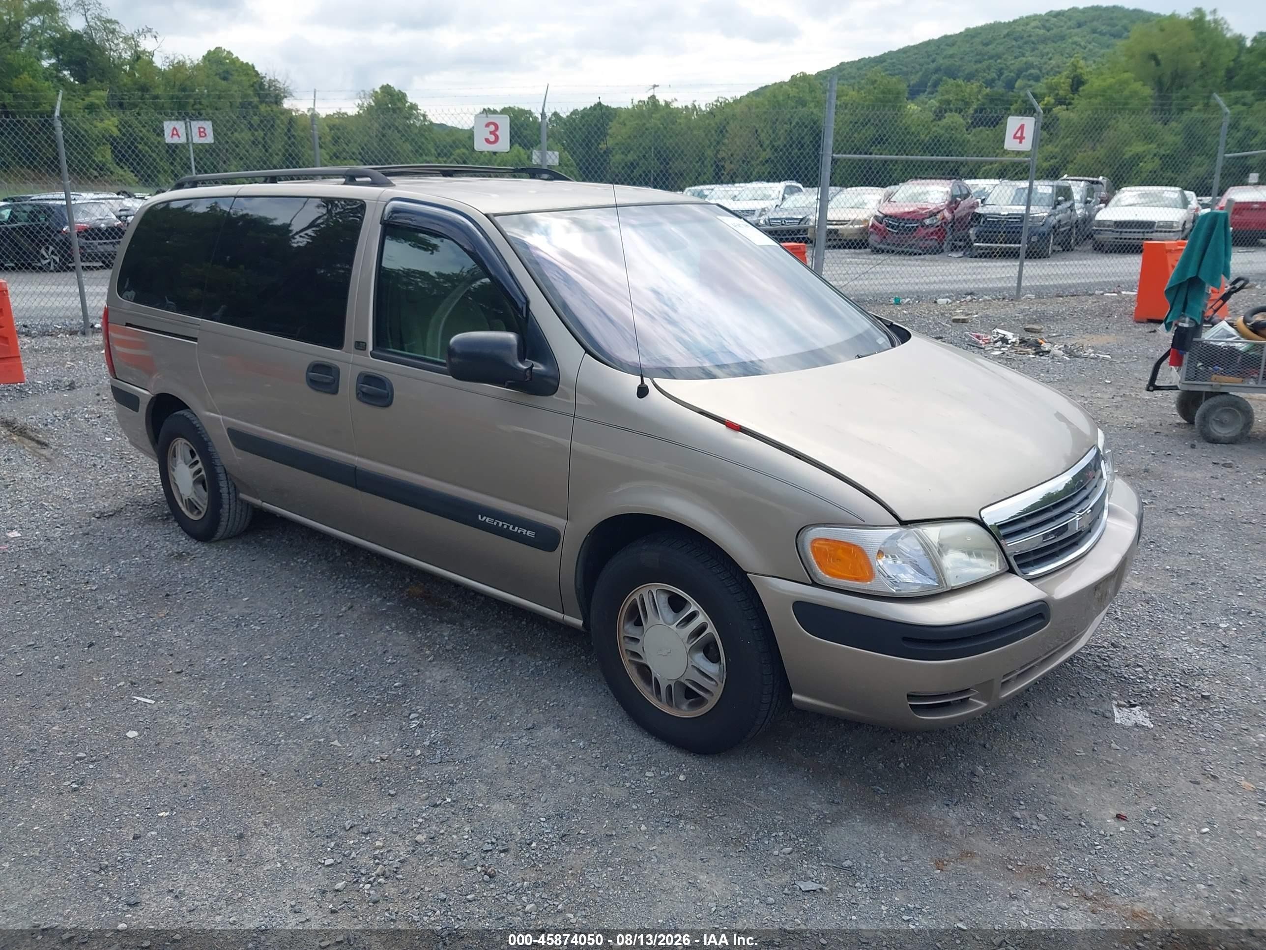 2002 Chevrolet Venture   Champagne vin: 1GNDX03EX2D109394