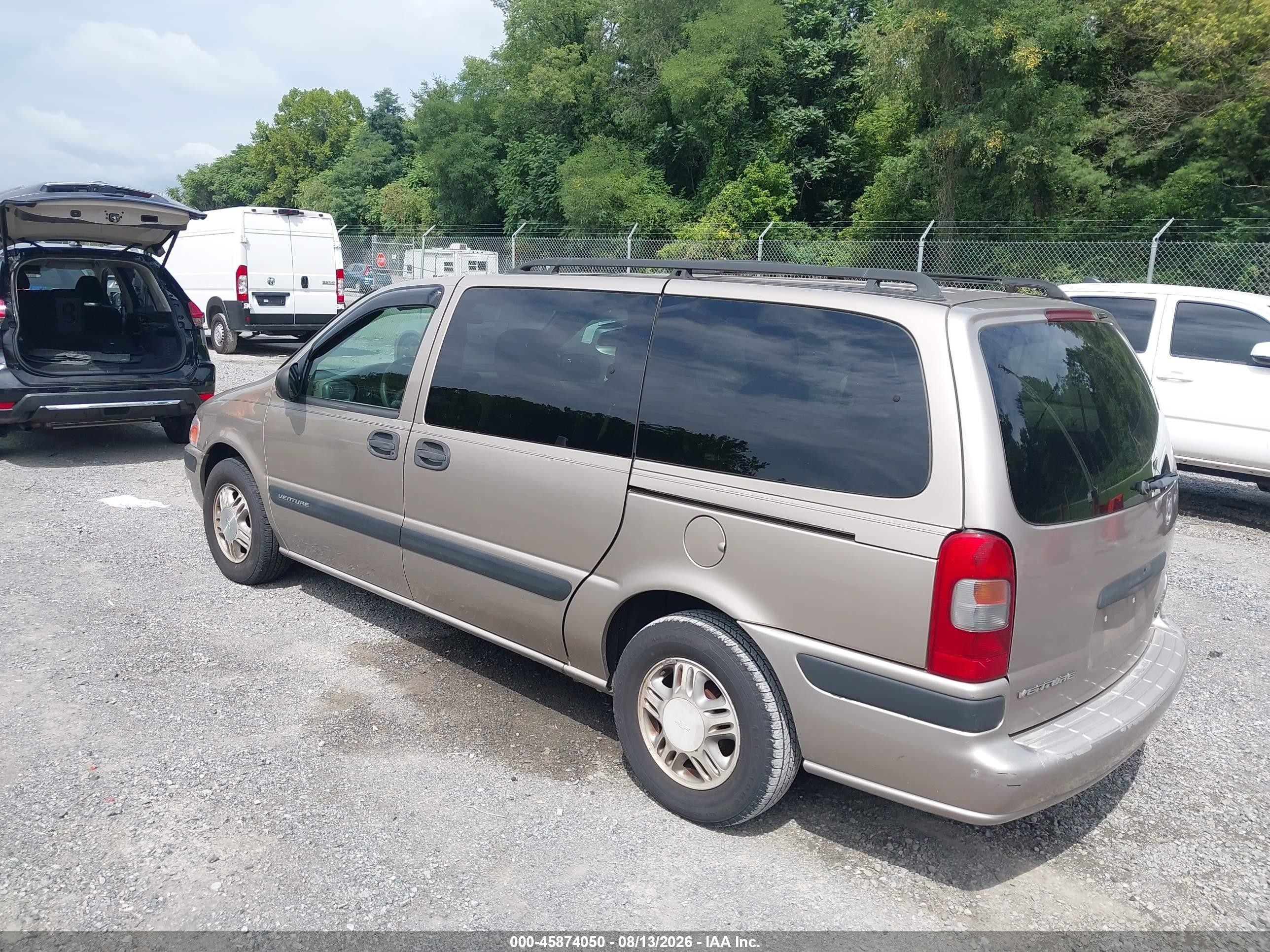 2002 Chevrolet Venture   Champagne vin: 1GNDX03EX2D109394