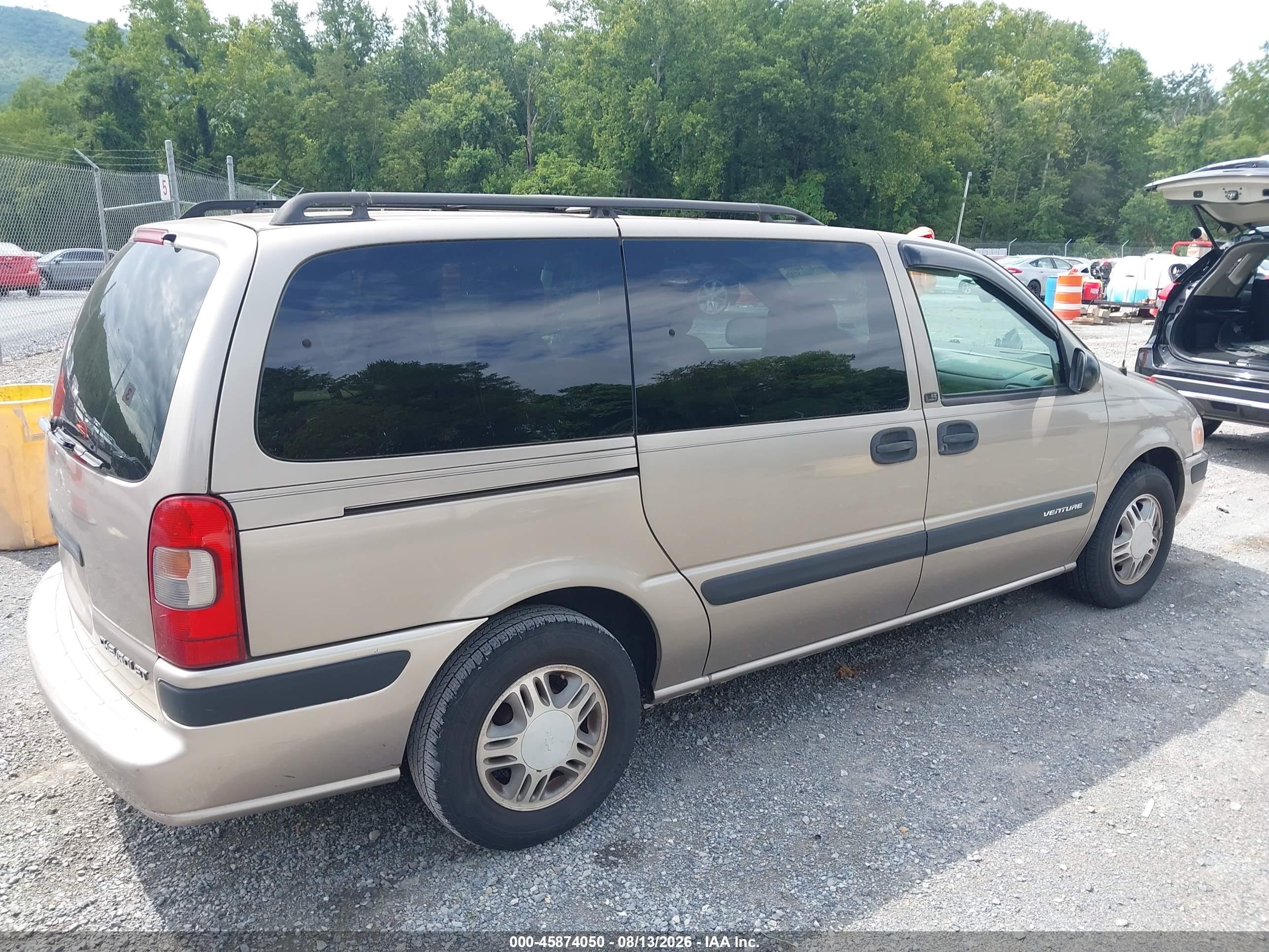 2002 Chevrolet Venture   Champagne vin: 1GNDX03EX2D109394