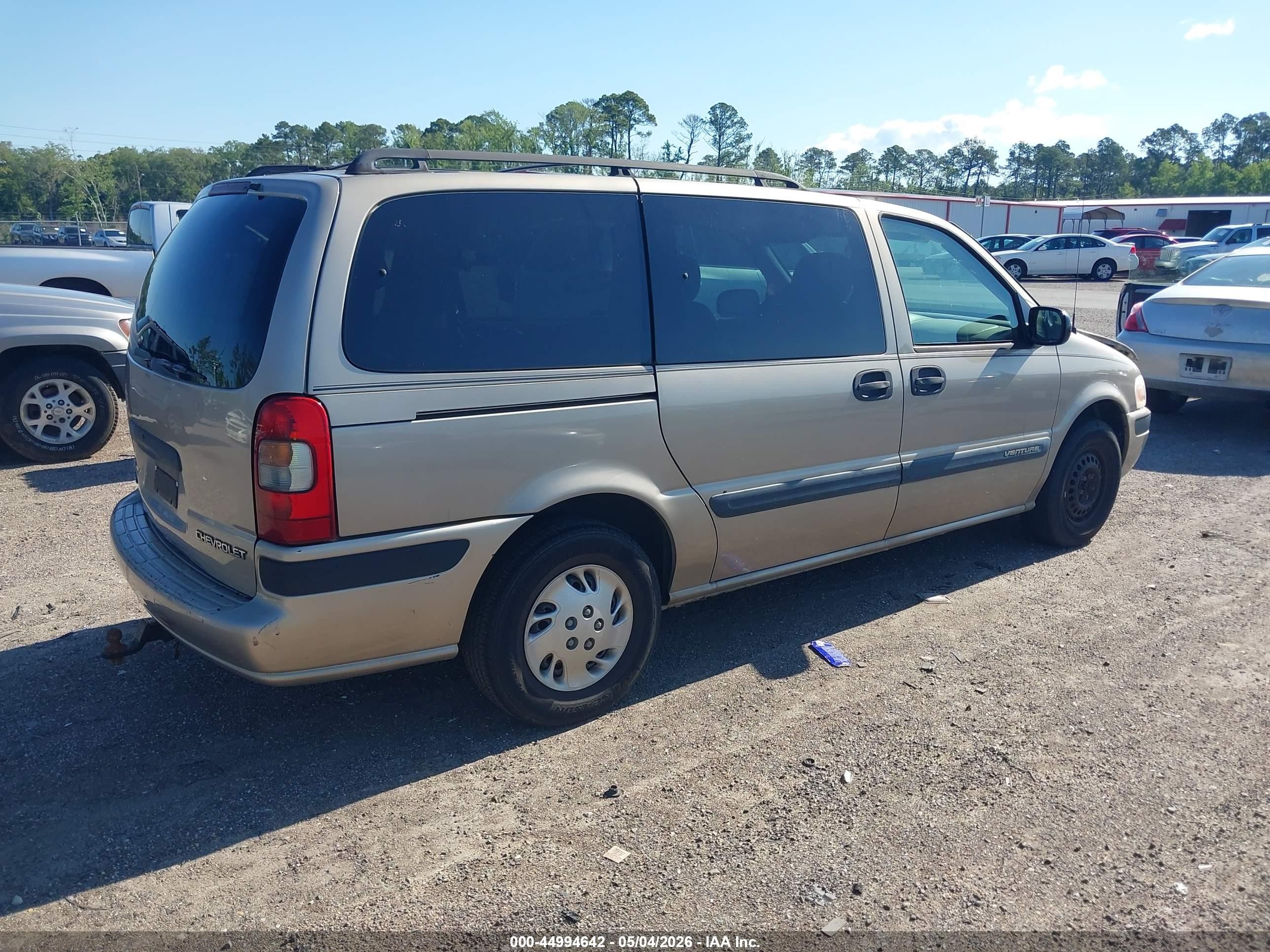 2002 Chevrolet Venture Plus Champagne vin: 1GNDX03EX2D190722