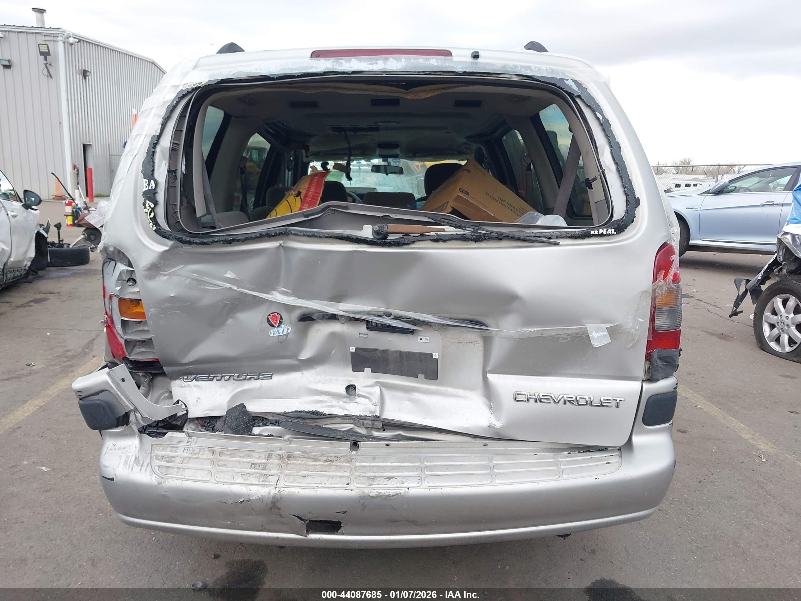 2004 Chevrolet Venture Ls Silver vin: 1GNDX03EX4D174667